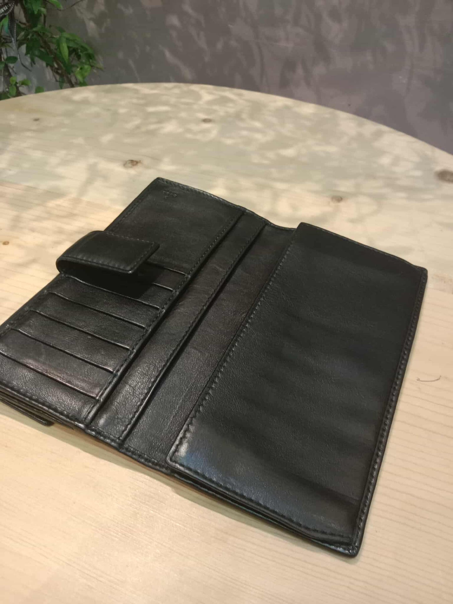 Gucci GG Marmont French Continental Wallet Black