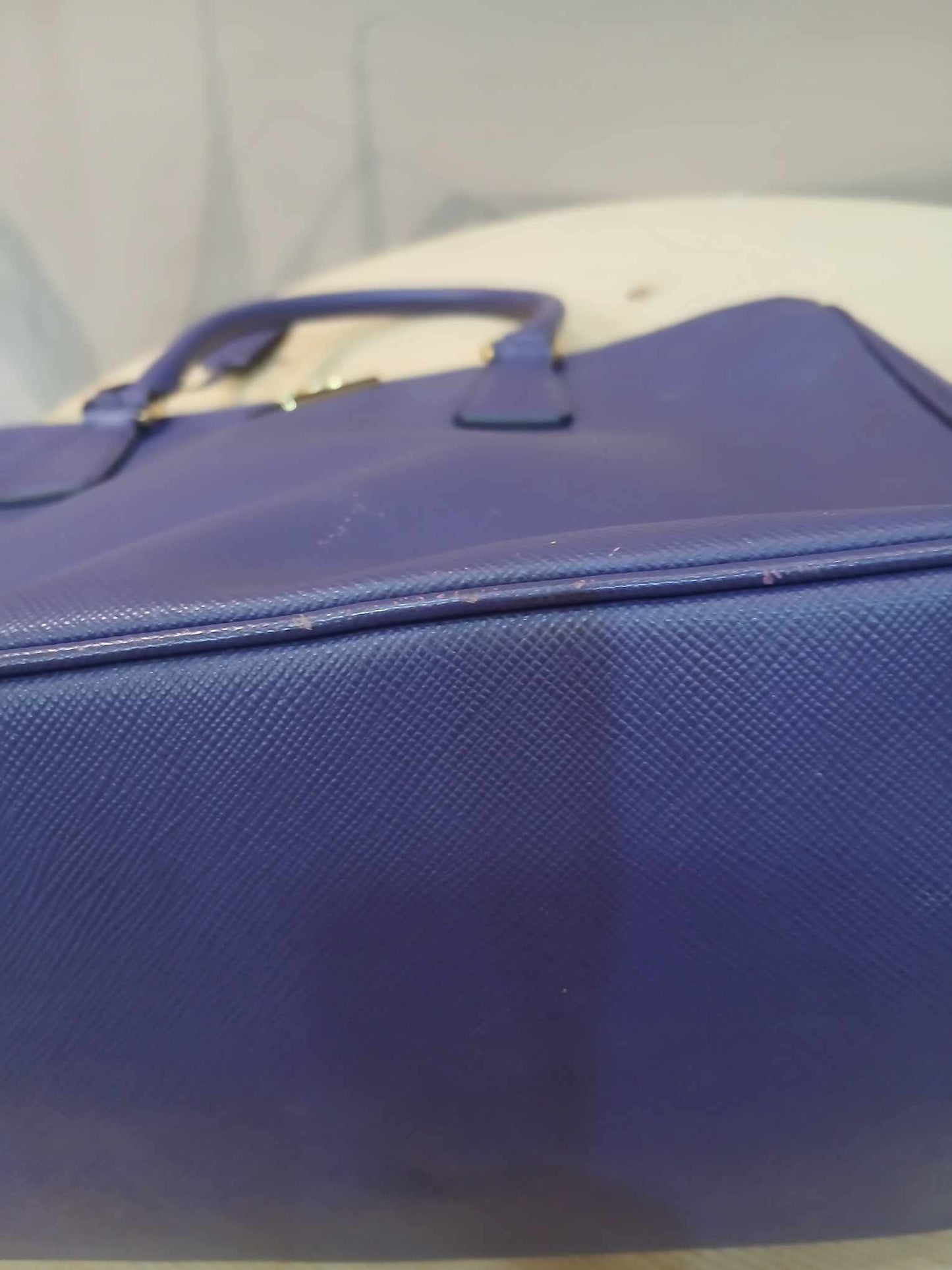 Prada Galleria Saffiano Purple Bag