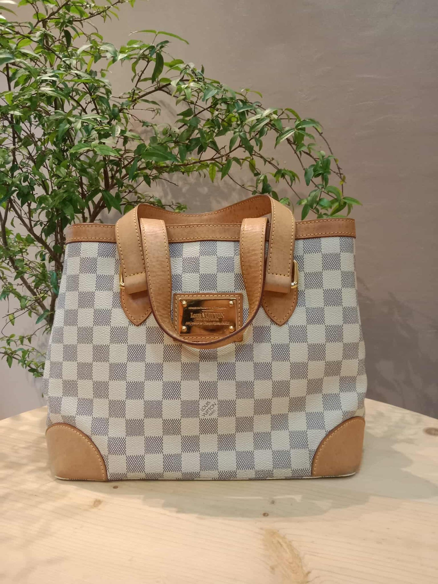 Louis Vuitton Hampstead Damier Azur PM