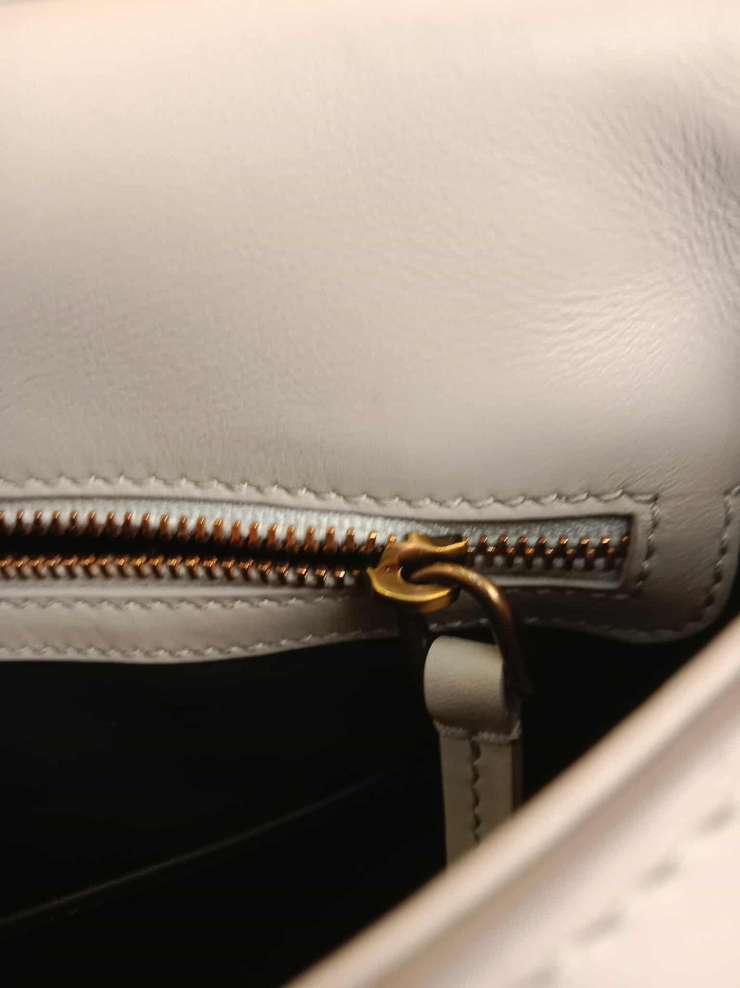 Roger Vivier Gray Frill Bag