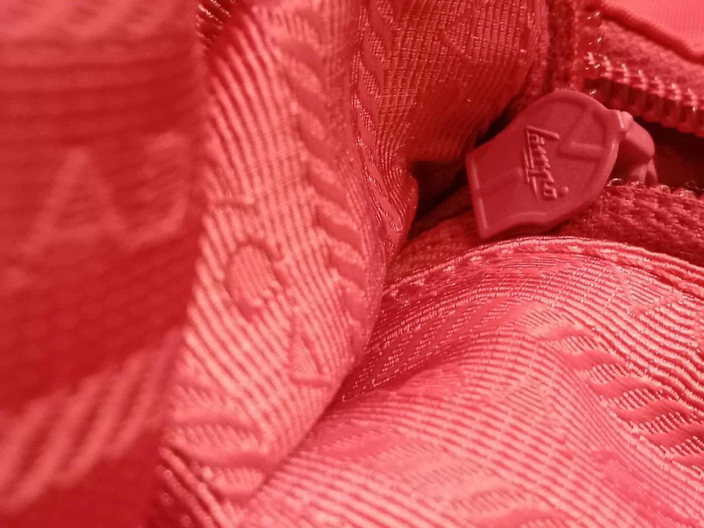 Prada Pink Tessuto Nylon/Leather Messenger Bag