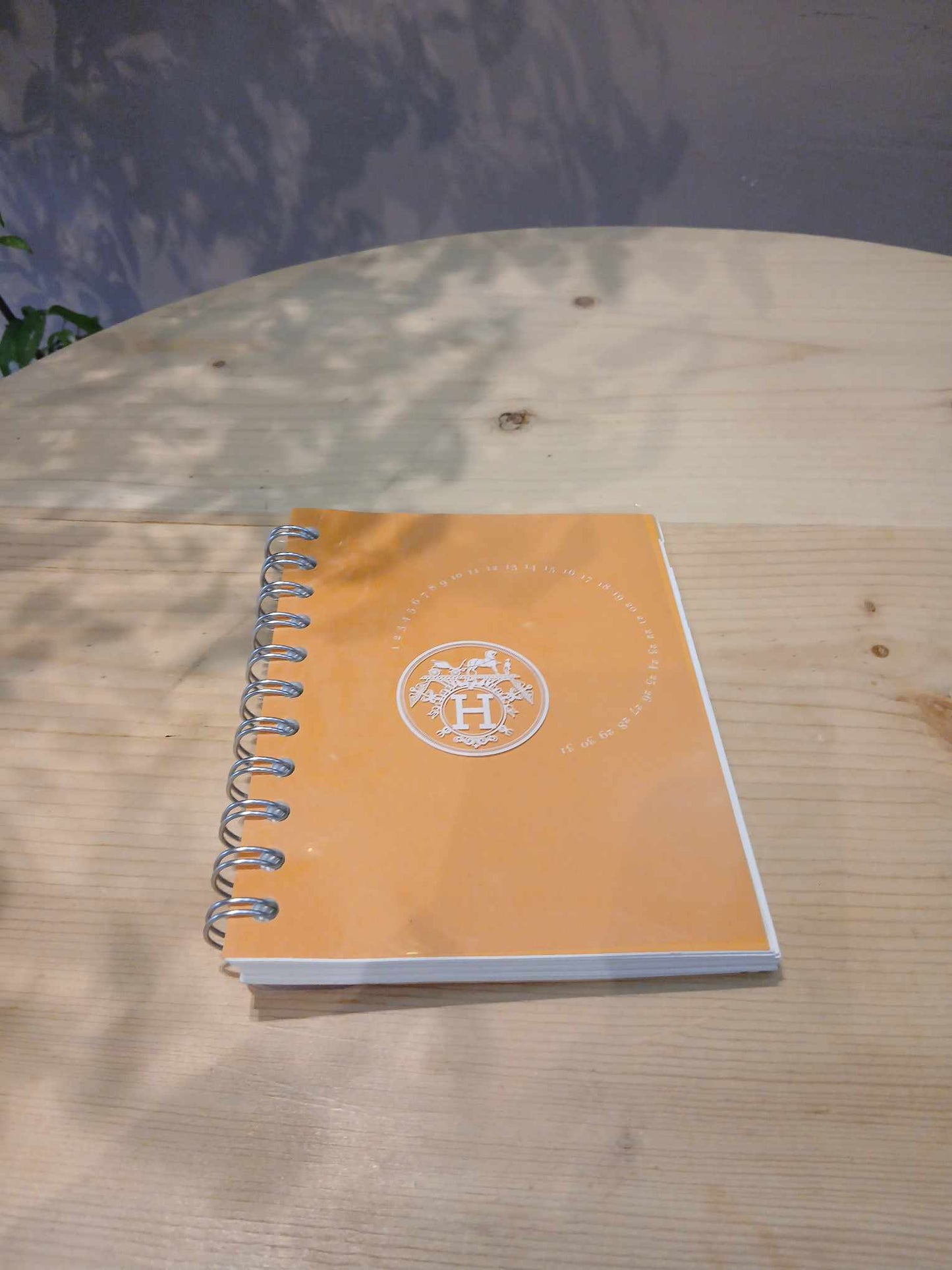 Hermes Notebook Orange
