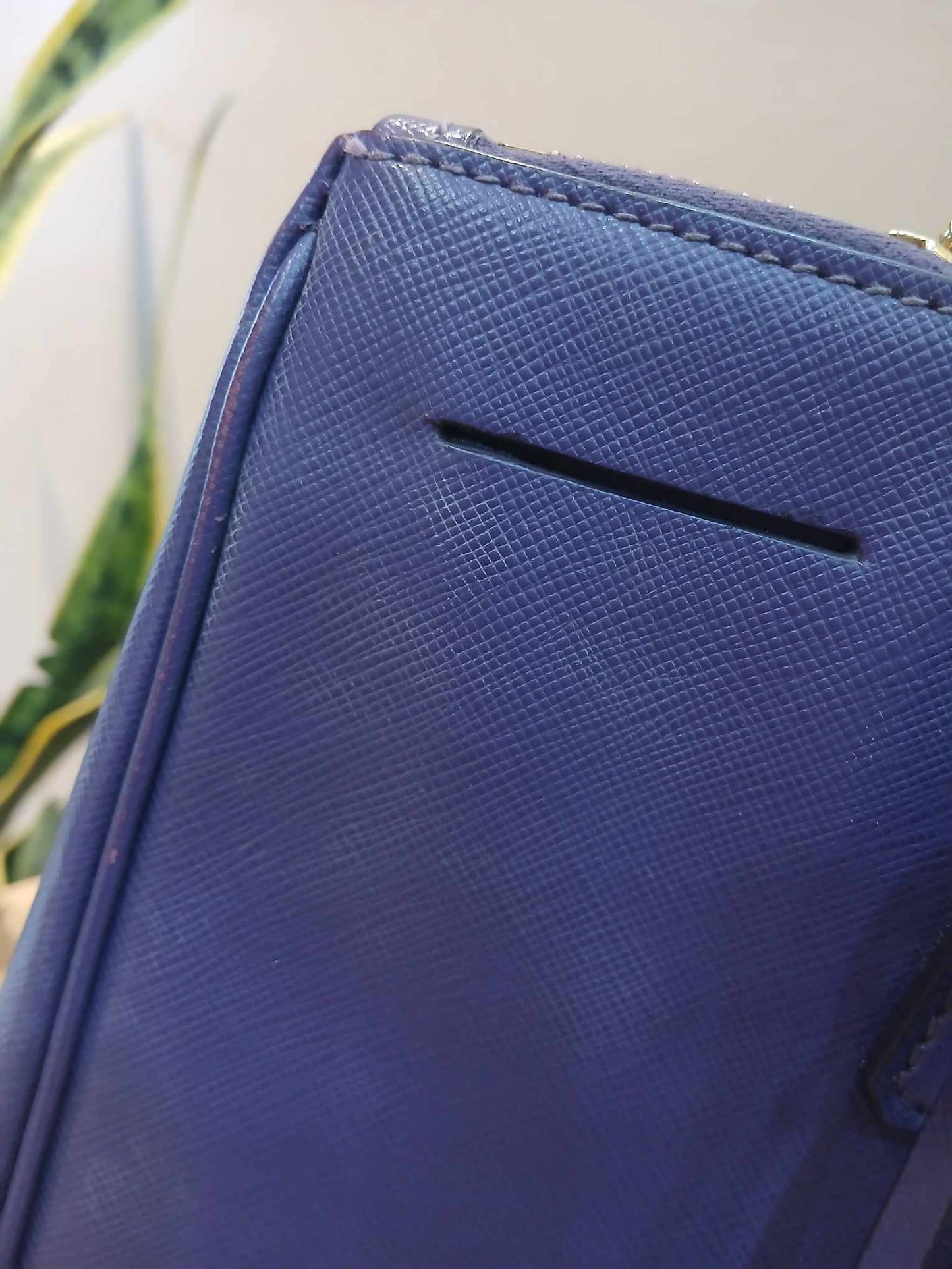 Prada Galleria Saffiano Purple Bag