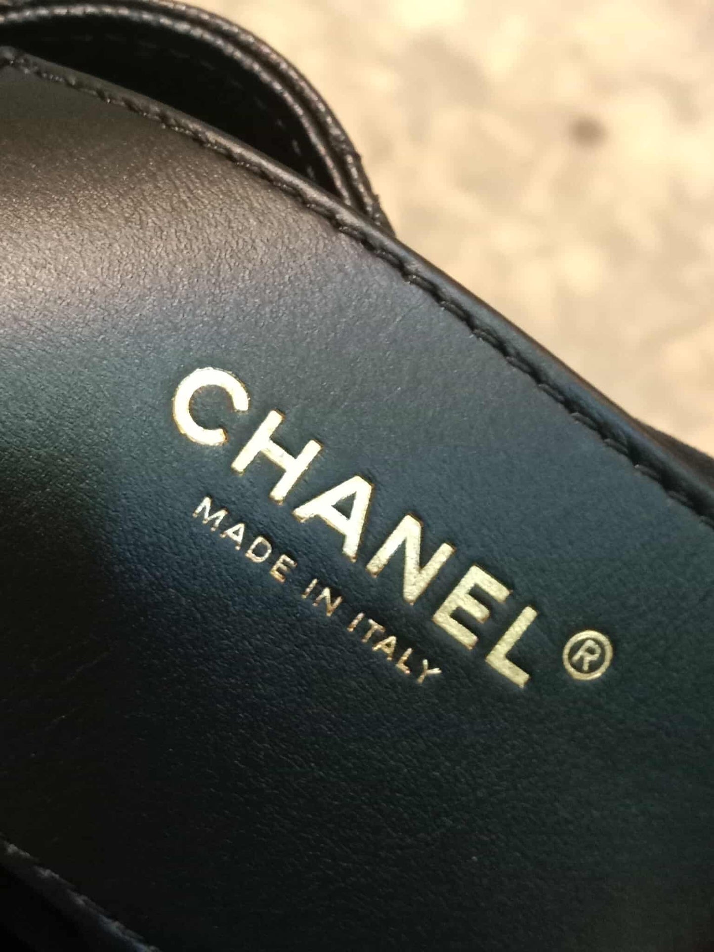 Chanel 25 Black Medium Caviar Microchipped