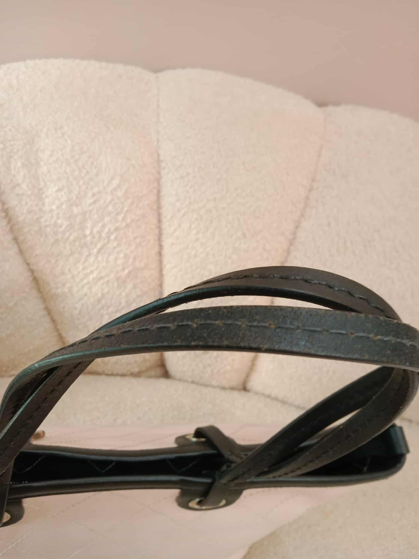 Chanel Shopping Fever Tote Bicolor Pink/Black Caviar Series 19