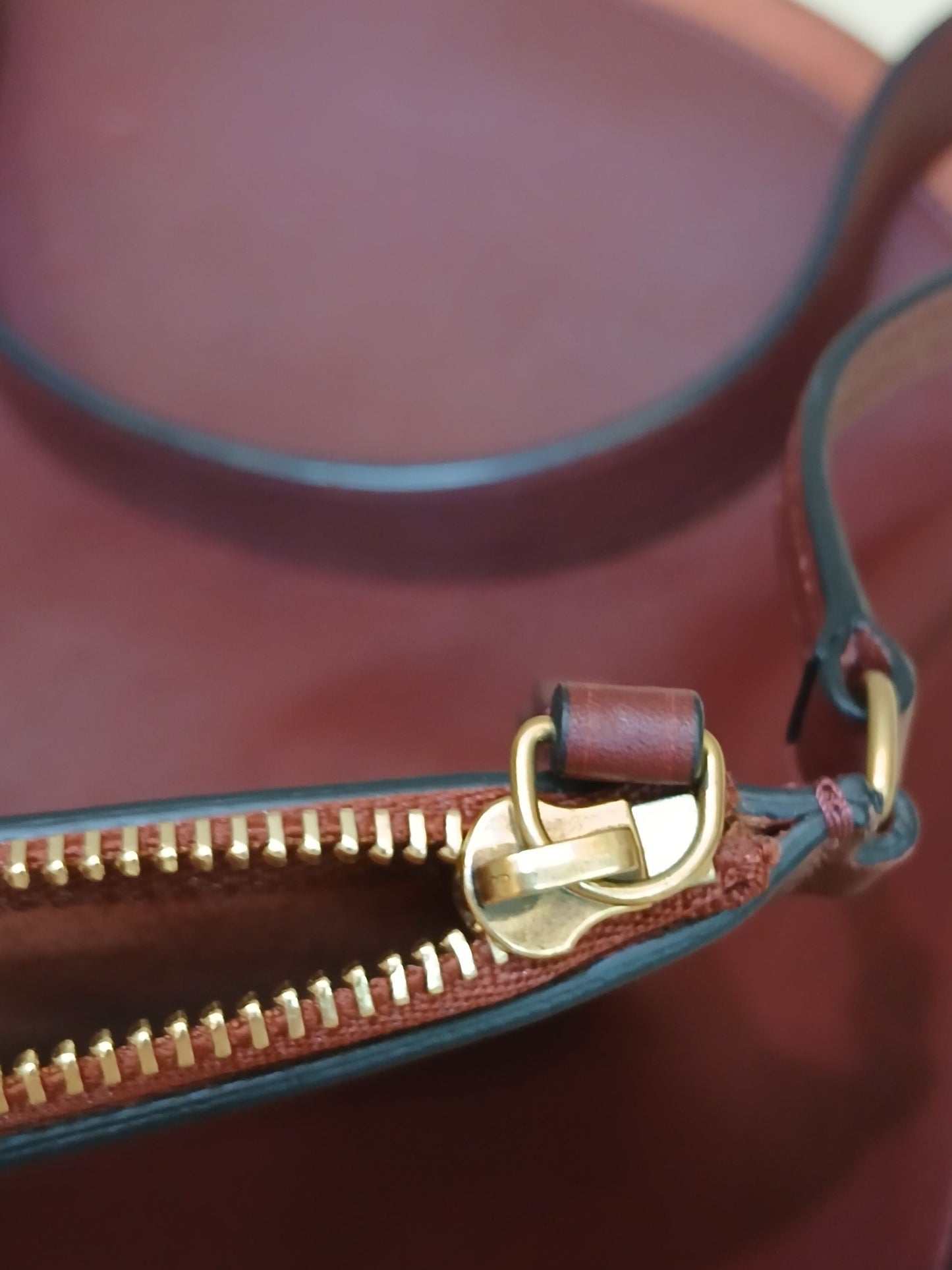 Celine Pameloto Hobo Bag Burgundy