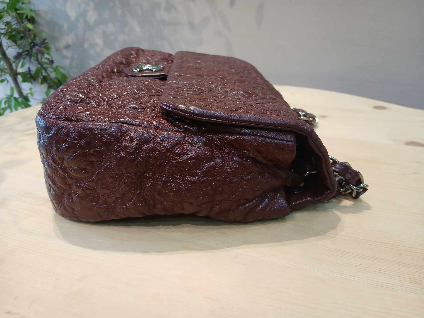 Chanel Rock in Moscow Classic Flap Burgundy Series 12