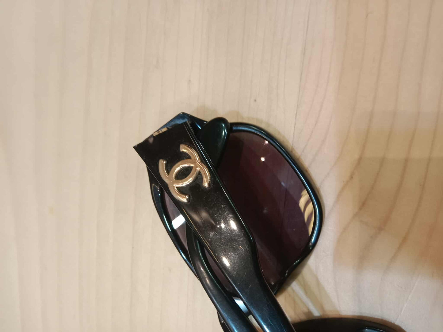 Chanel CC Sunglasses Black
