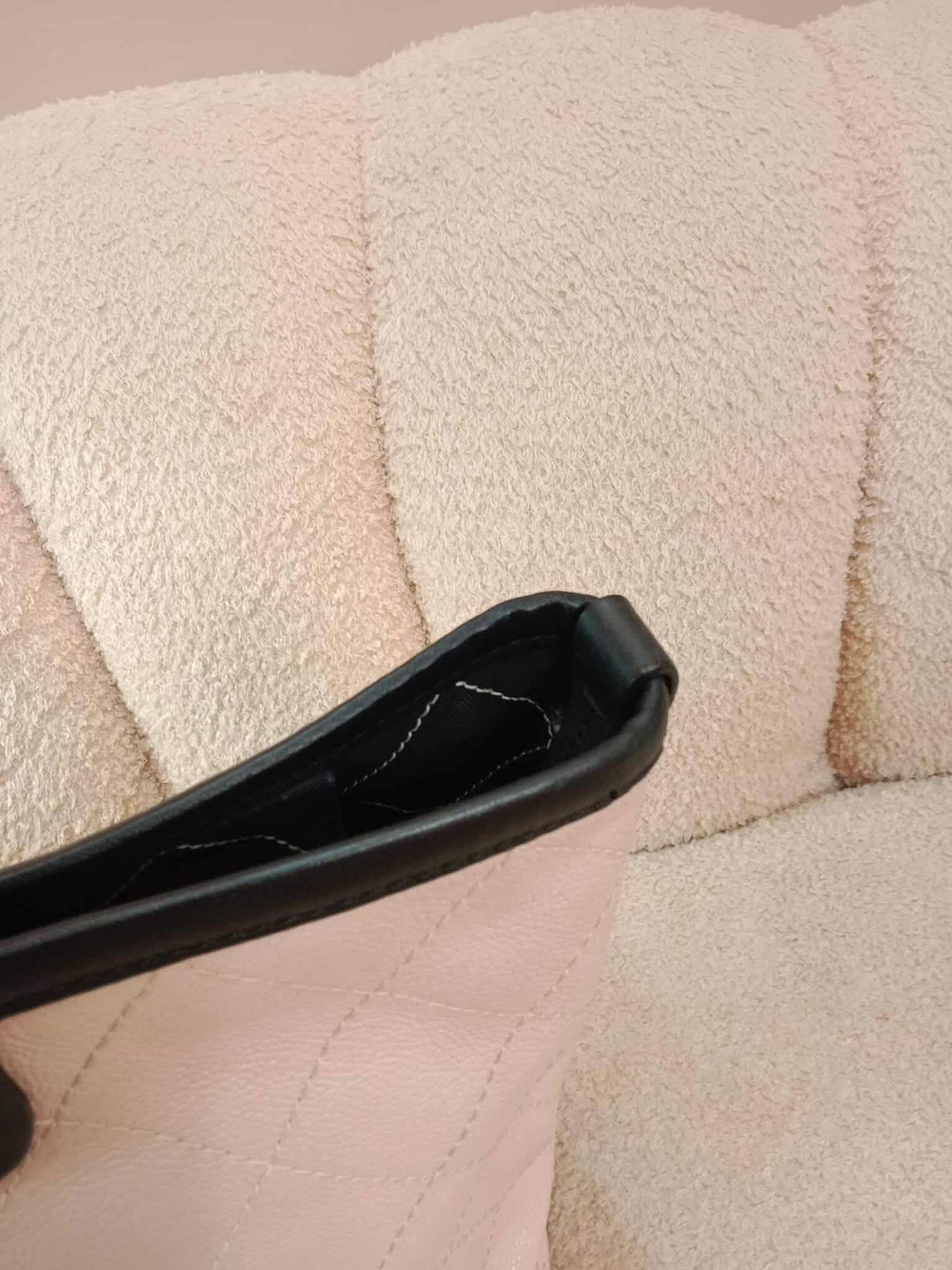 Chanel Shopping Fever Tote Bicolor Pink/Black Caviar Series 19