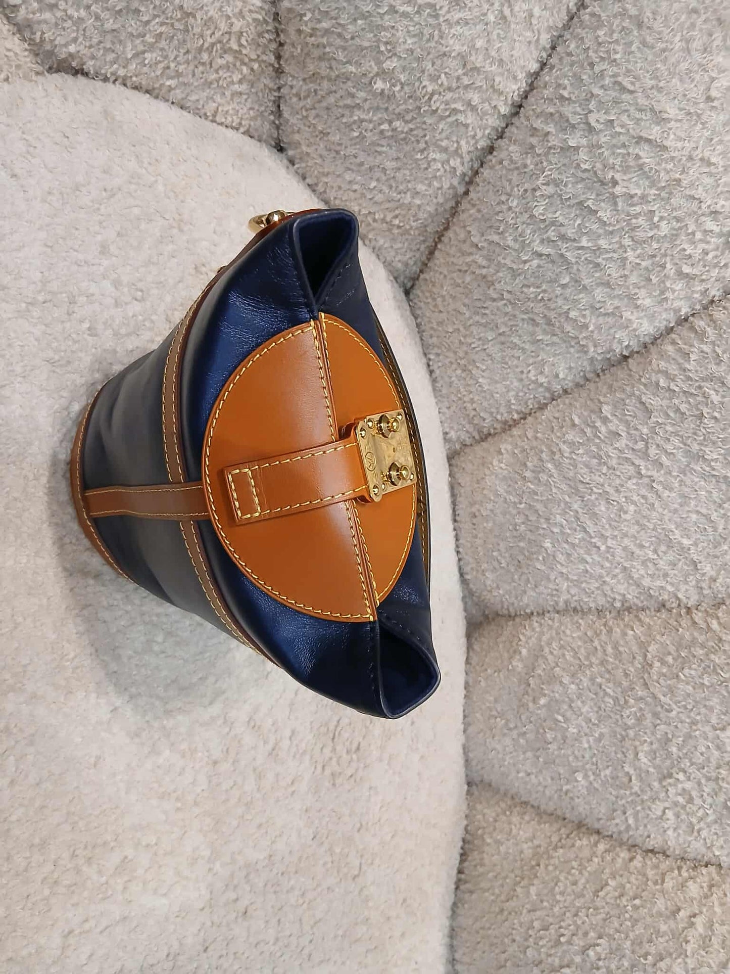 Louis Vuitton Duffle Bag Navy Skipper Blue Monogram