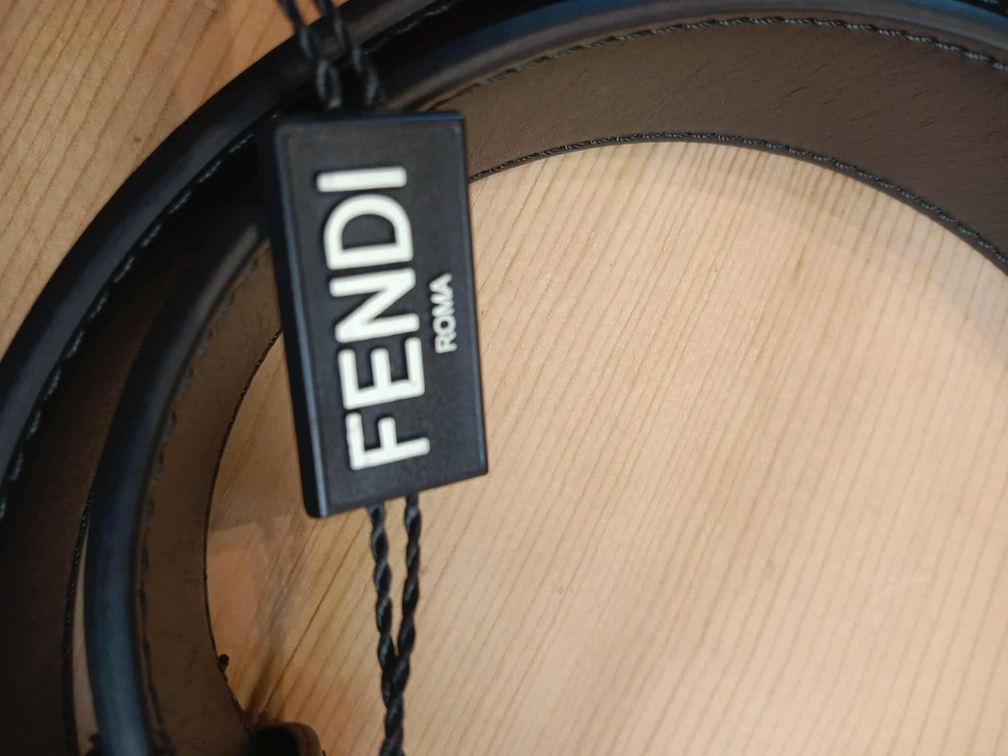 Fendi Belt Two Pouch Black