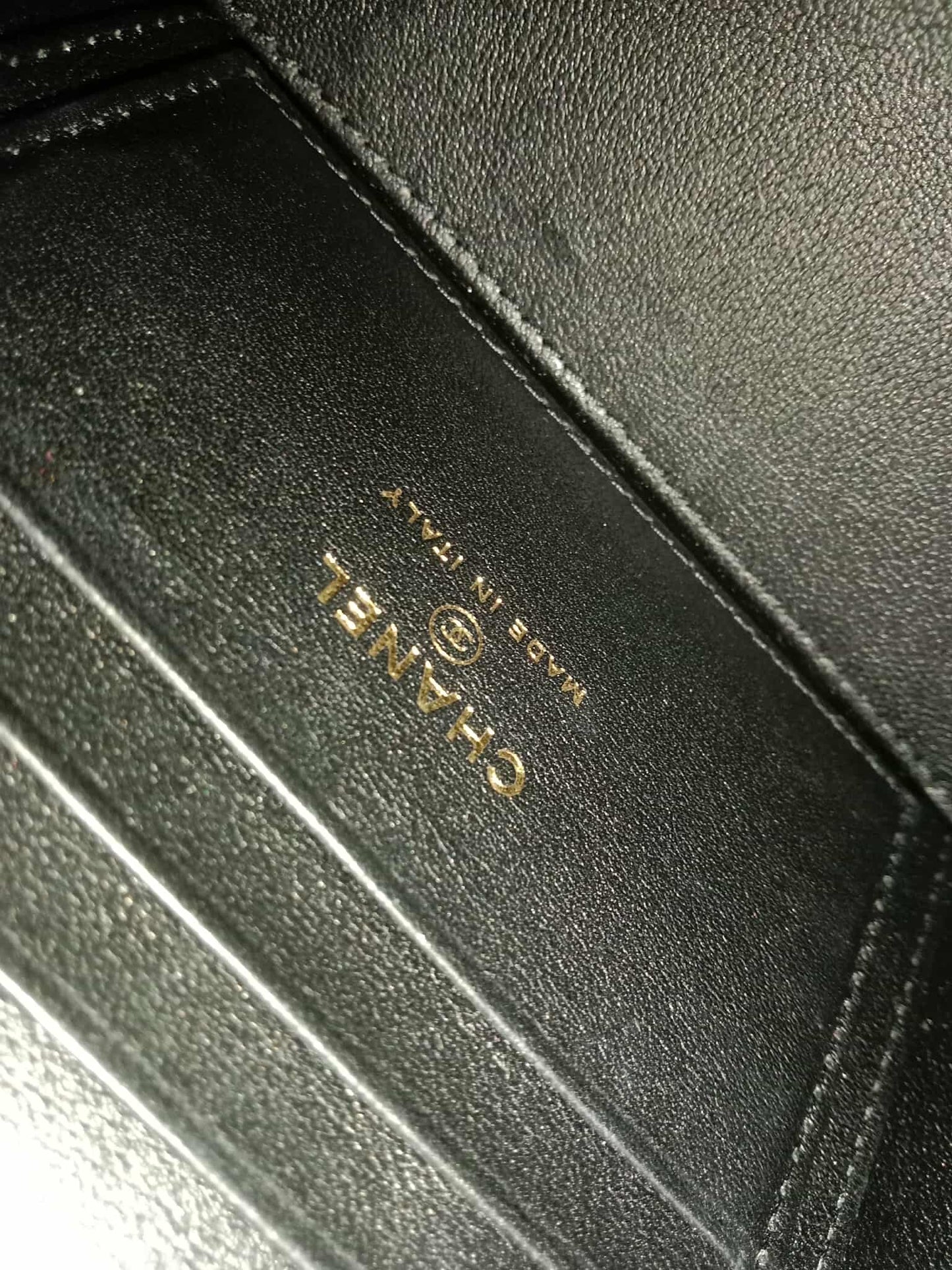 Chanel Tweed Vanity Multicolor Microchipped