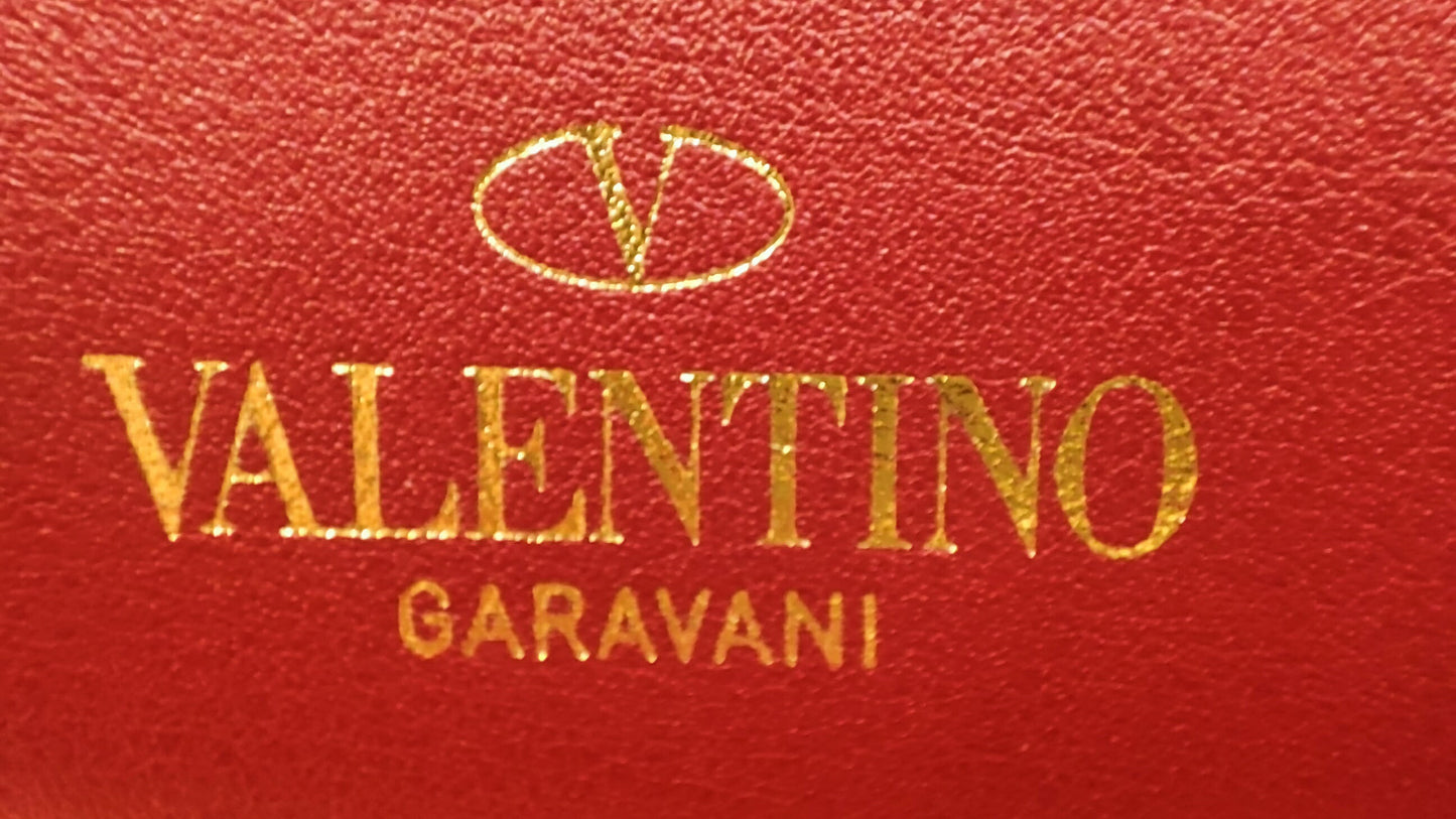 Valentino Rockstud Red Tote Bag