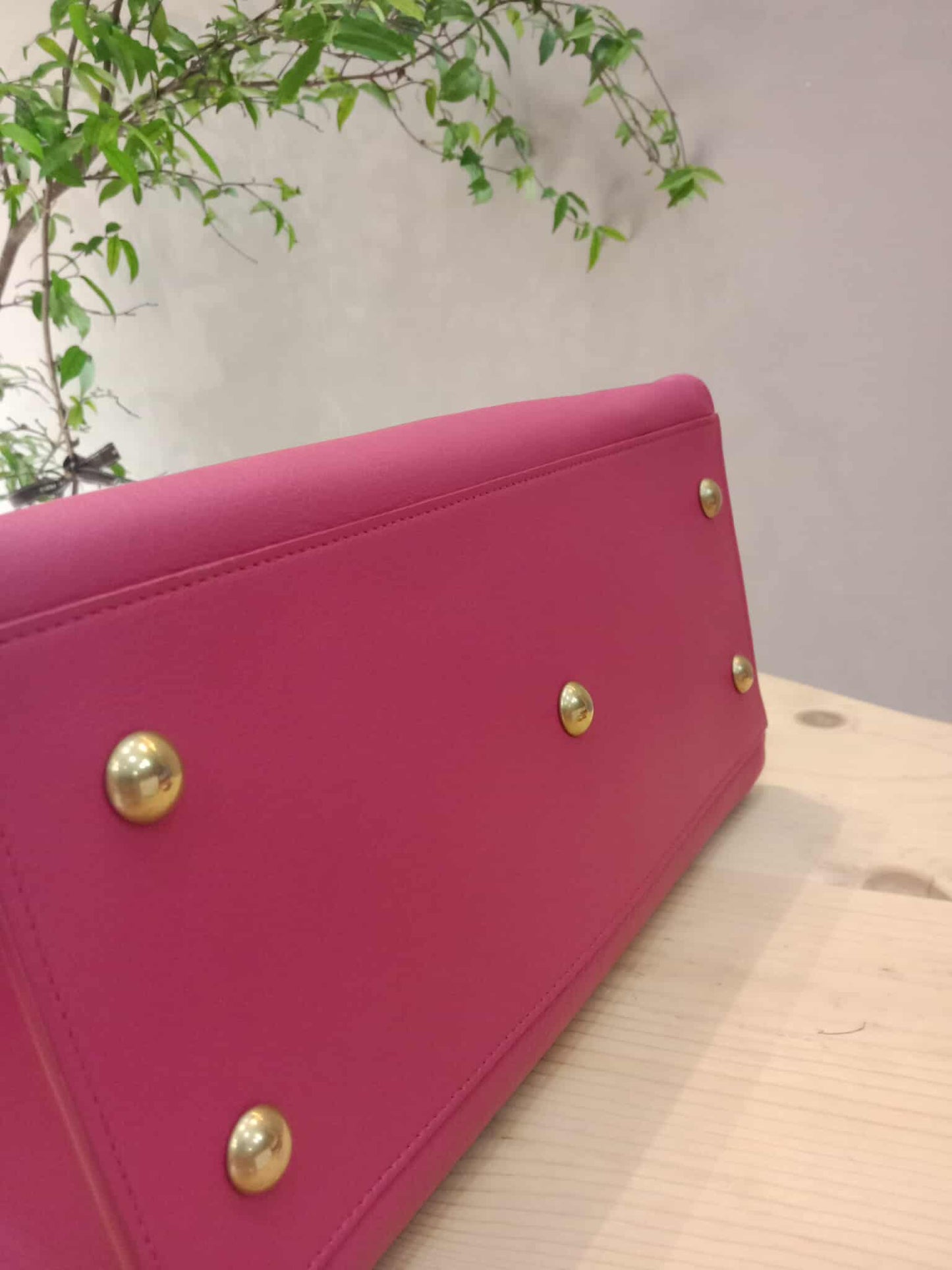 YSL Smooth Calfsin Cabas Bag Small Pink