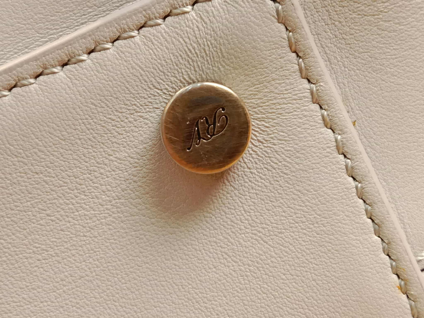 Roger Vivier Gray Frill Bag