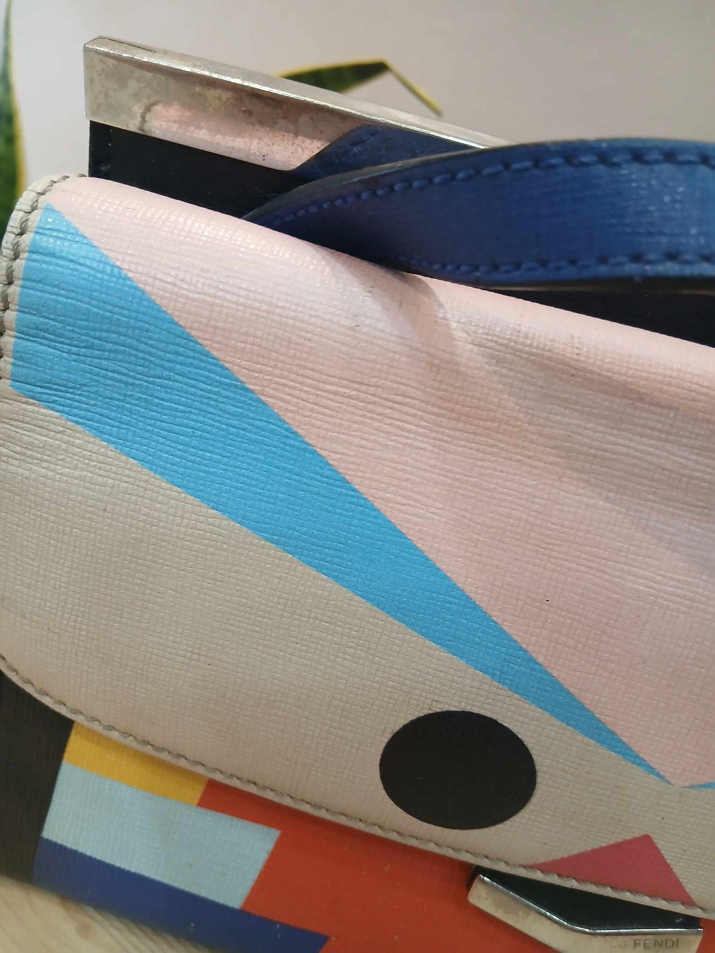 Fendi Demi Jour Bird Leather Bag