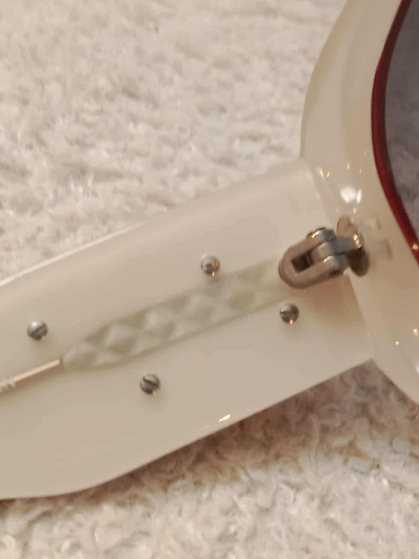 Chanel Red Sunglasses