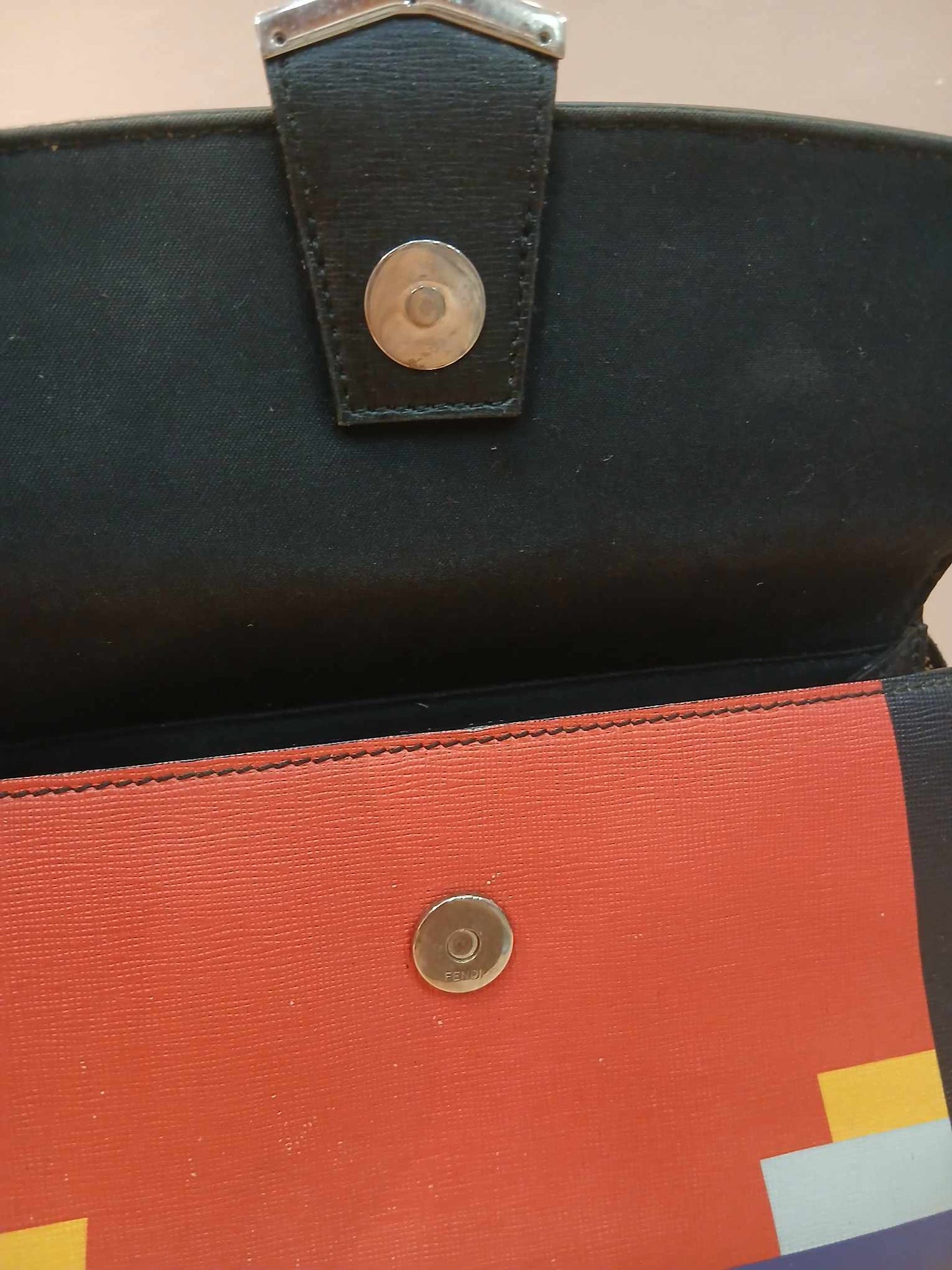 Fendi Demi Jour Bird Leather Bag