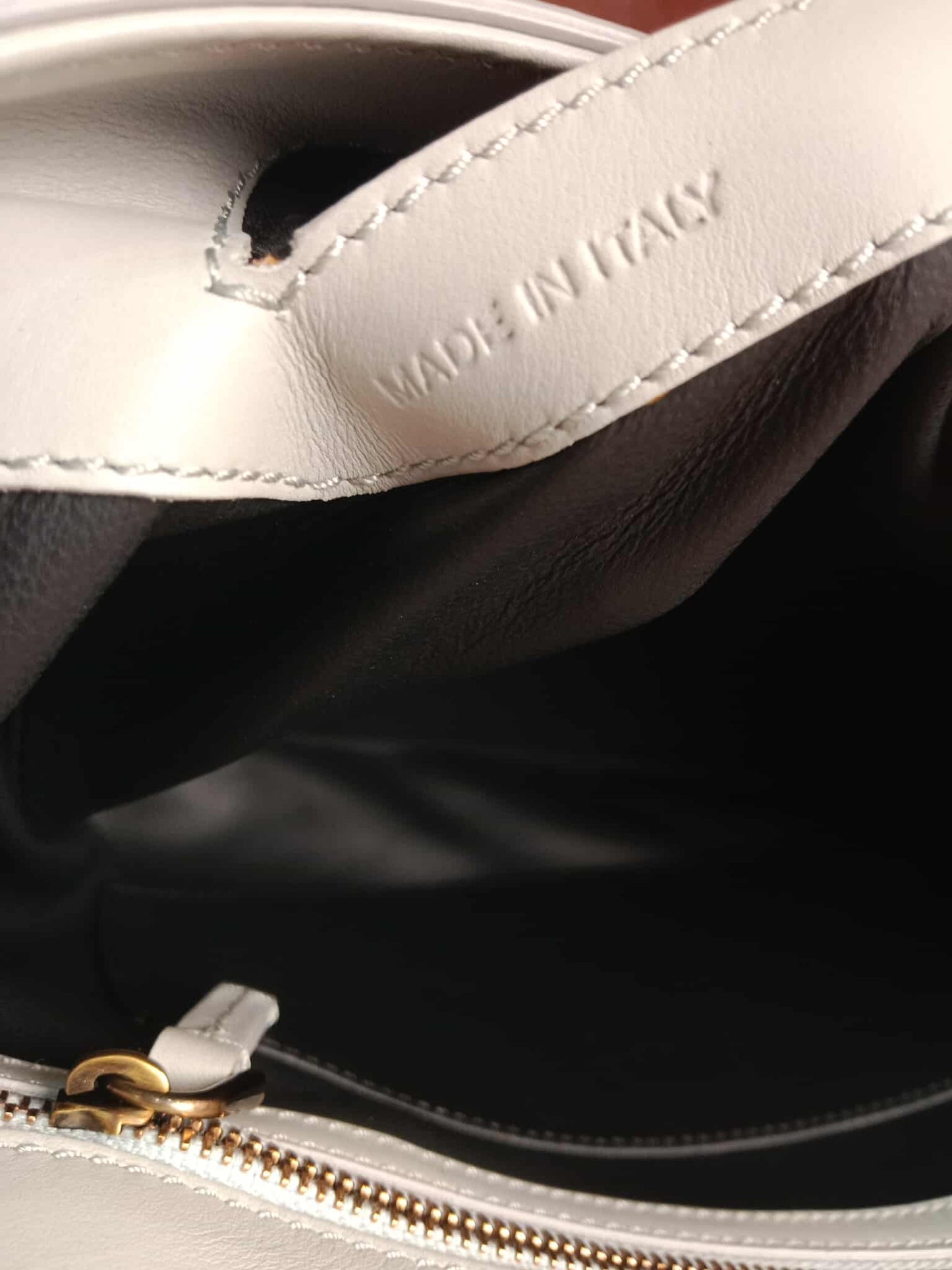 Roger Vivier Gray Frill Bag