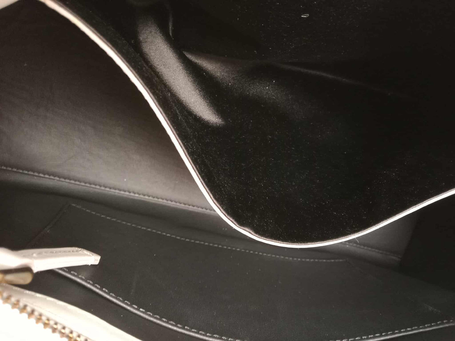 Roger Vivier Gray Frill Bag