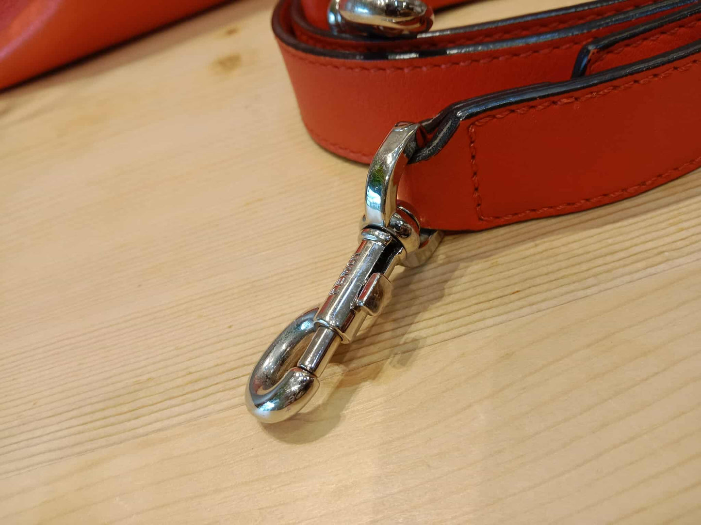 Fendi Papavero Calfskin Leather By-the-Way Mini Red Orange Bag
