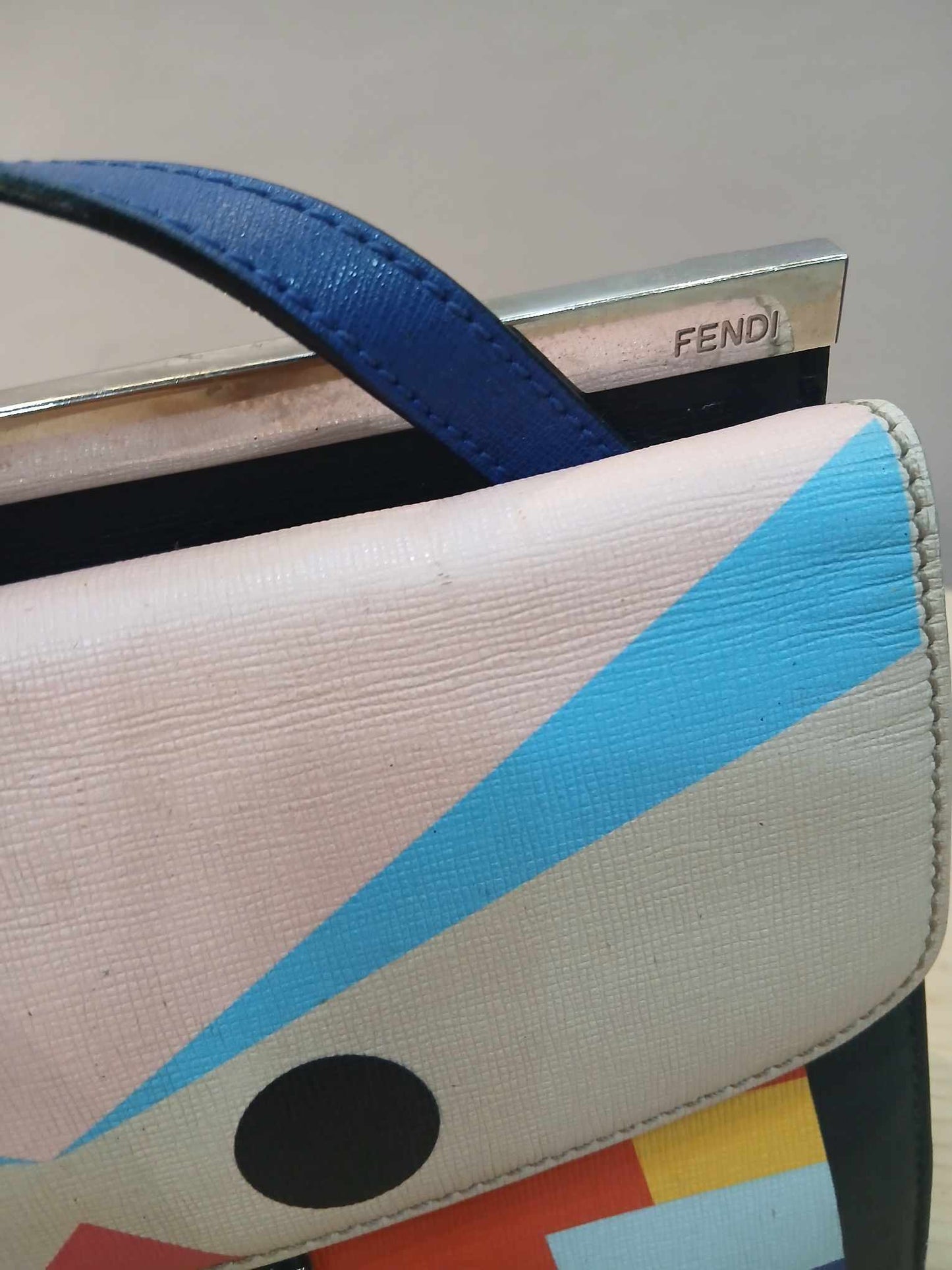 Fendi Demi Jour Bird Leather Bag