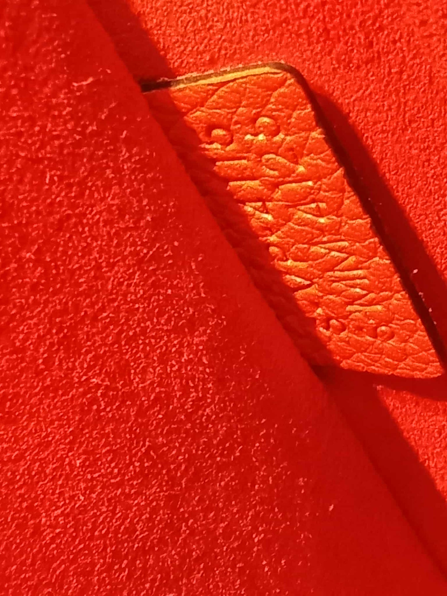 Celine Luggage Nano Red