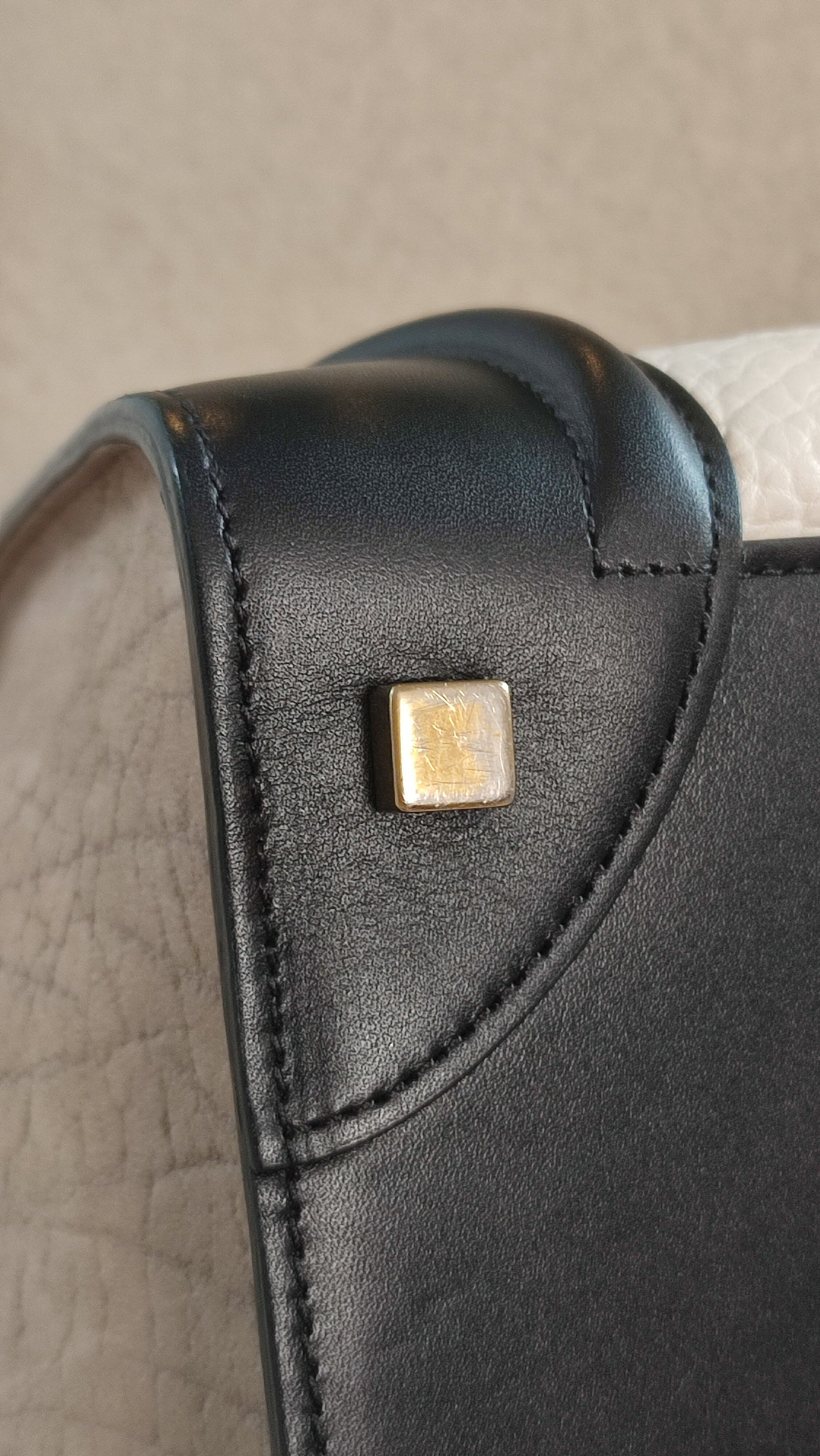 Celine Phantom Luggage Tricolor Bag