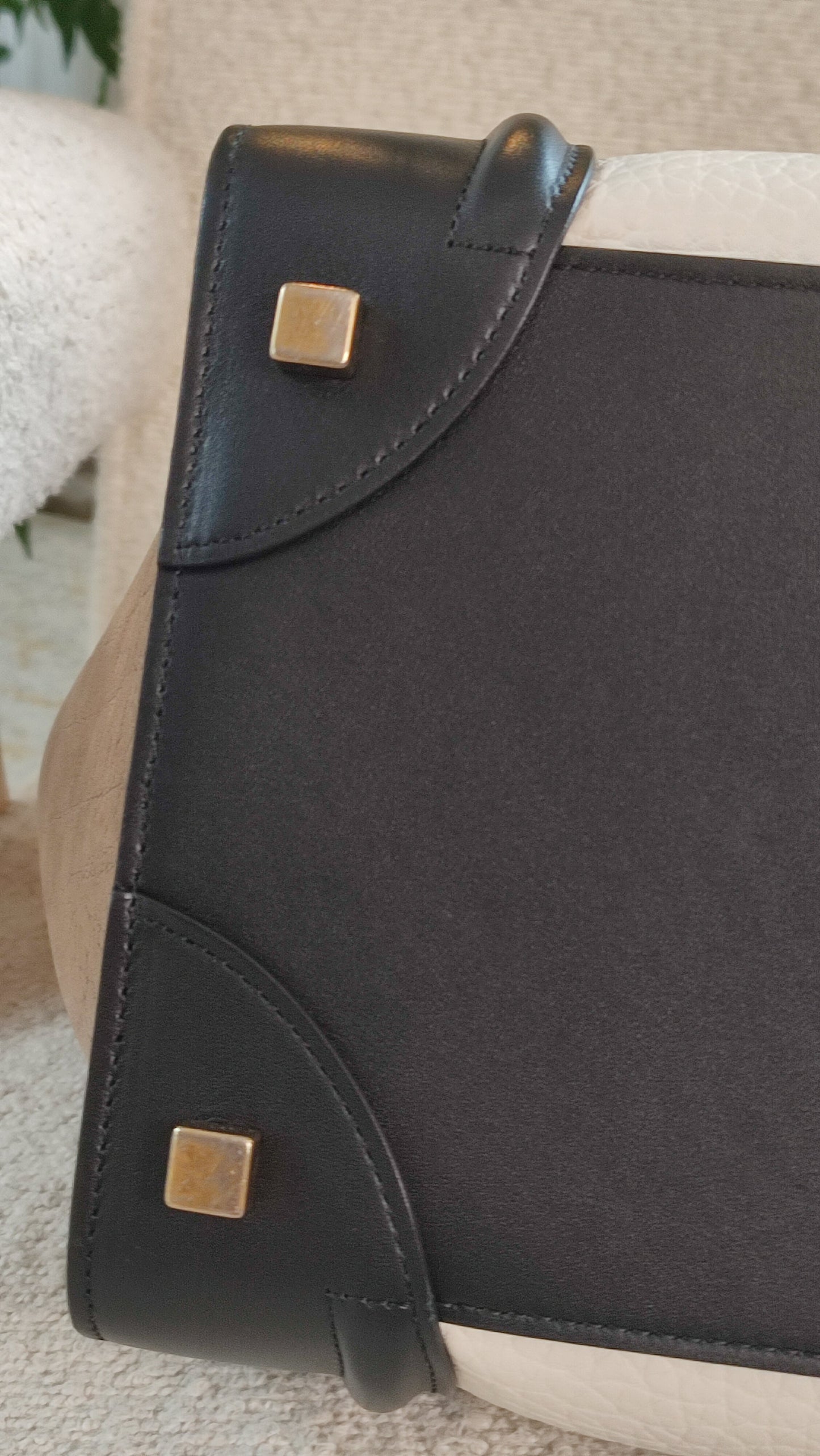 Celine Phantom Luggage Tricolor Bag