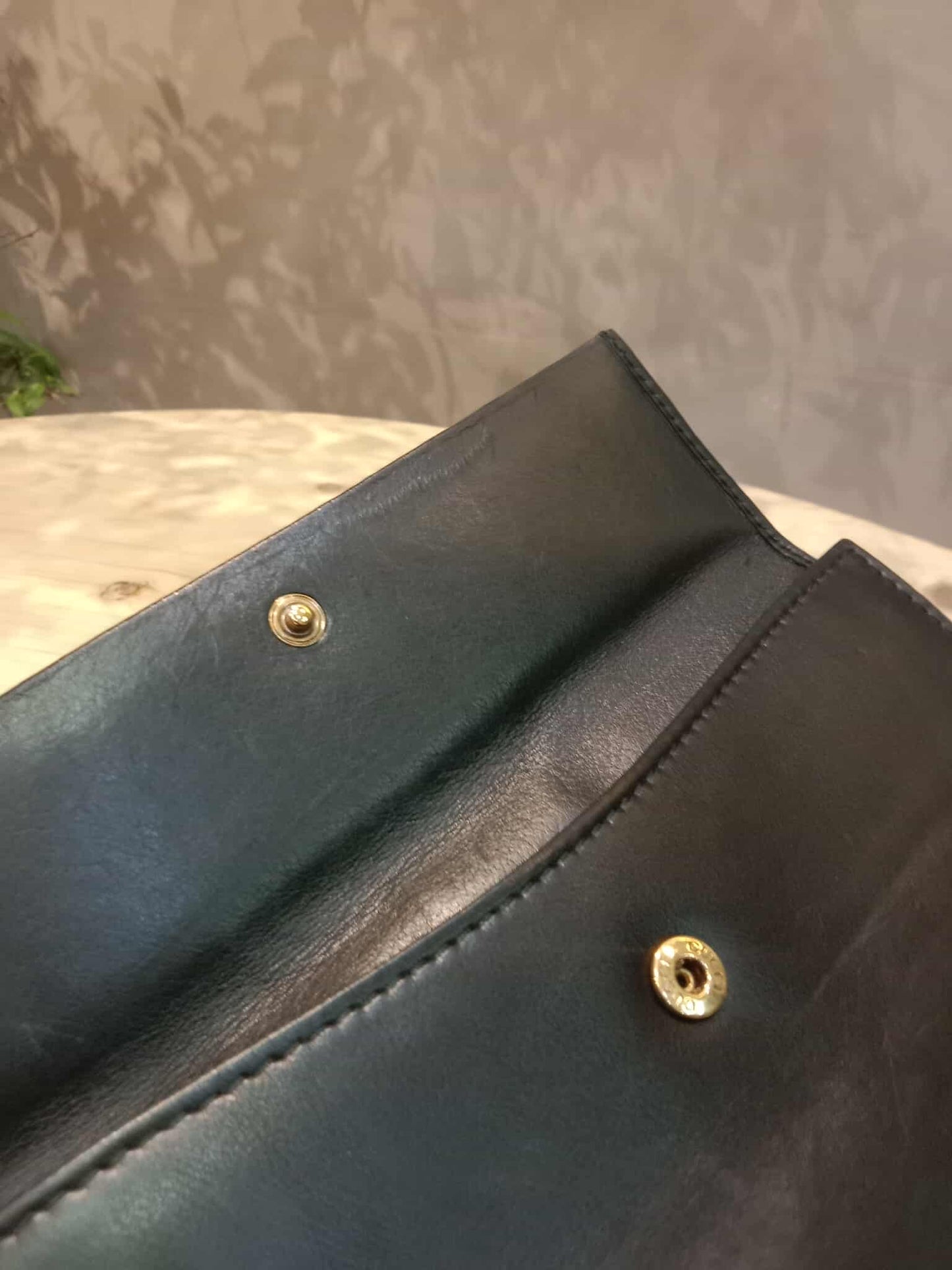 Gucci GG Marmont French Continental Wallet Black