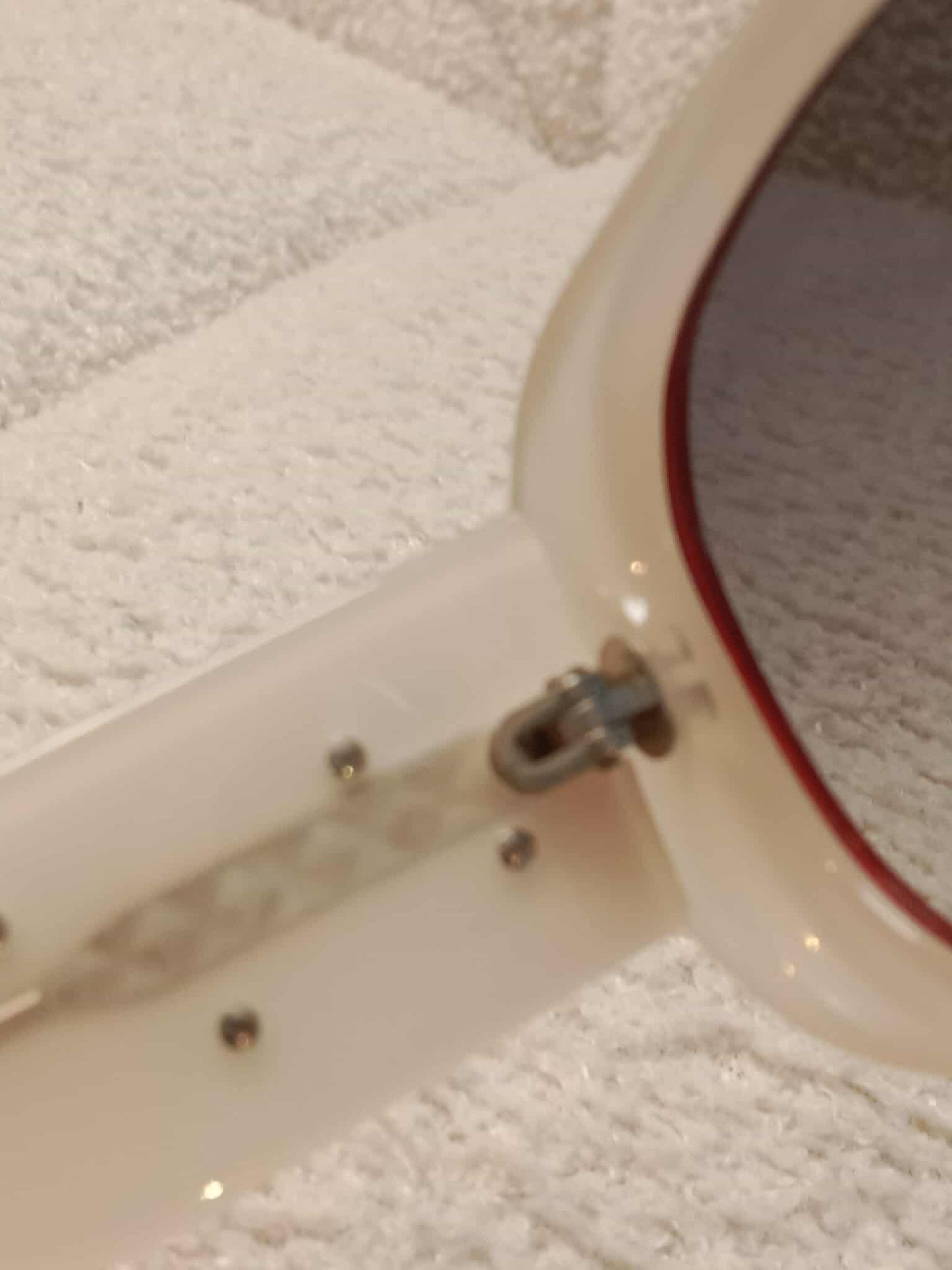 Chanel Red Sunglasses