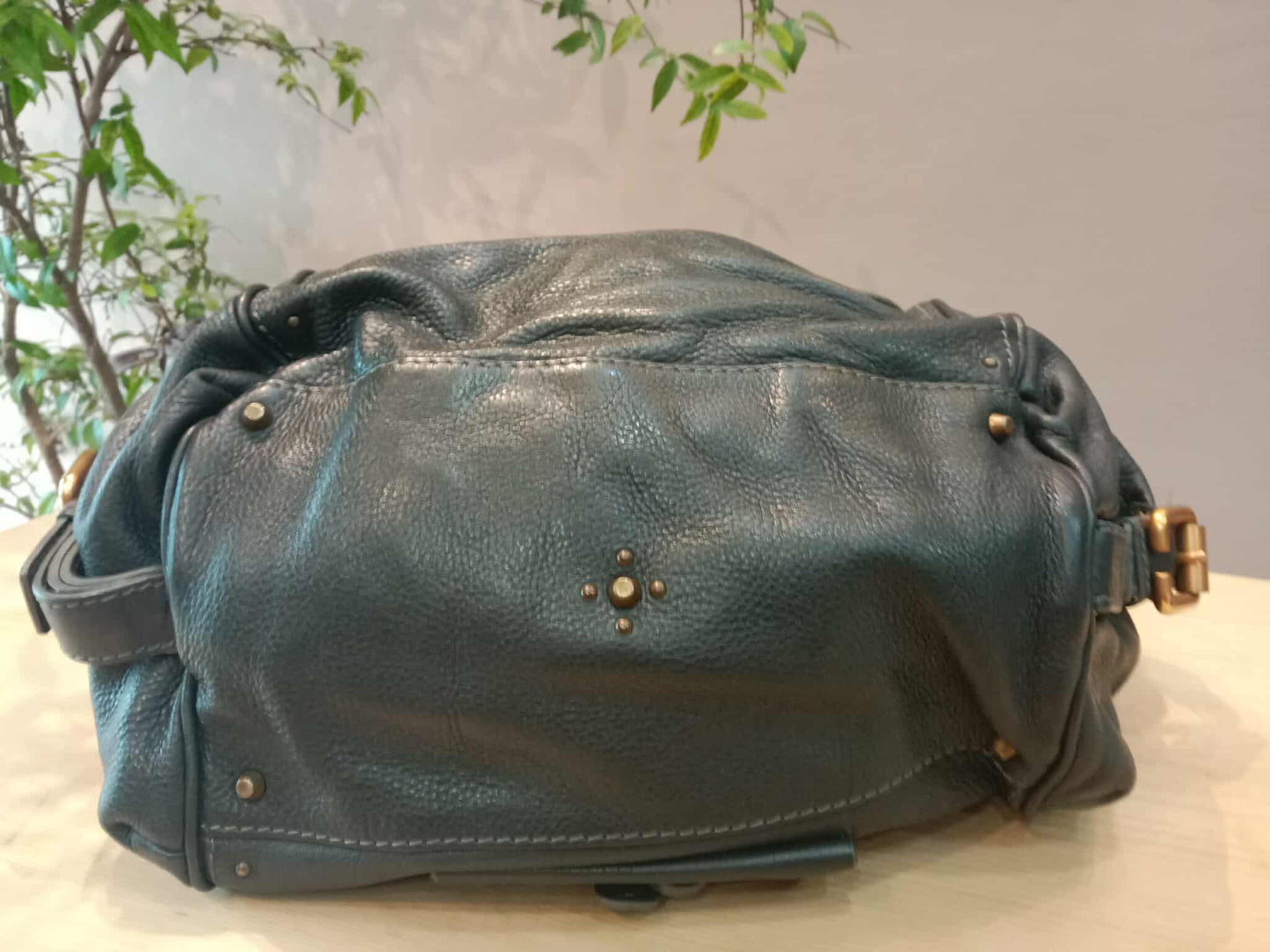 Chloe Paddington Leather Handbag Black