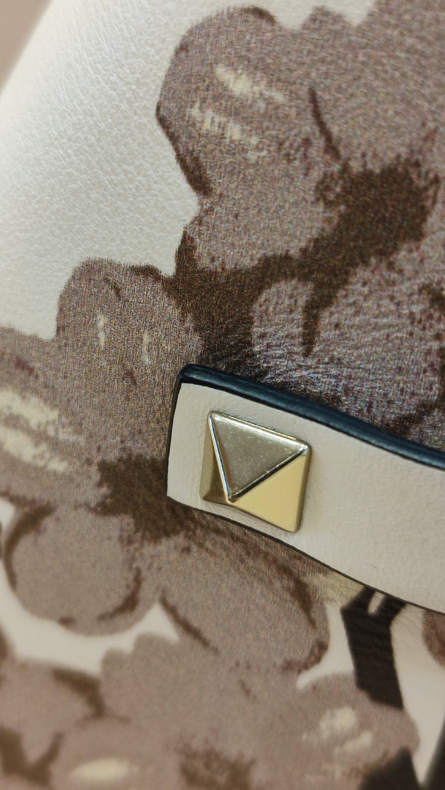 Valentino Rockstud Floral Pink Tote Bag