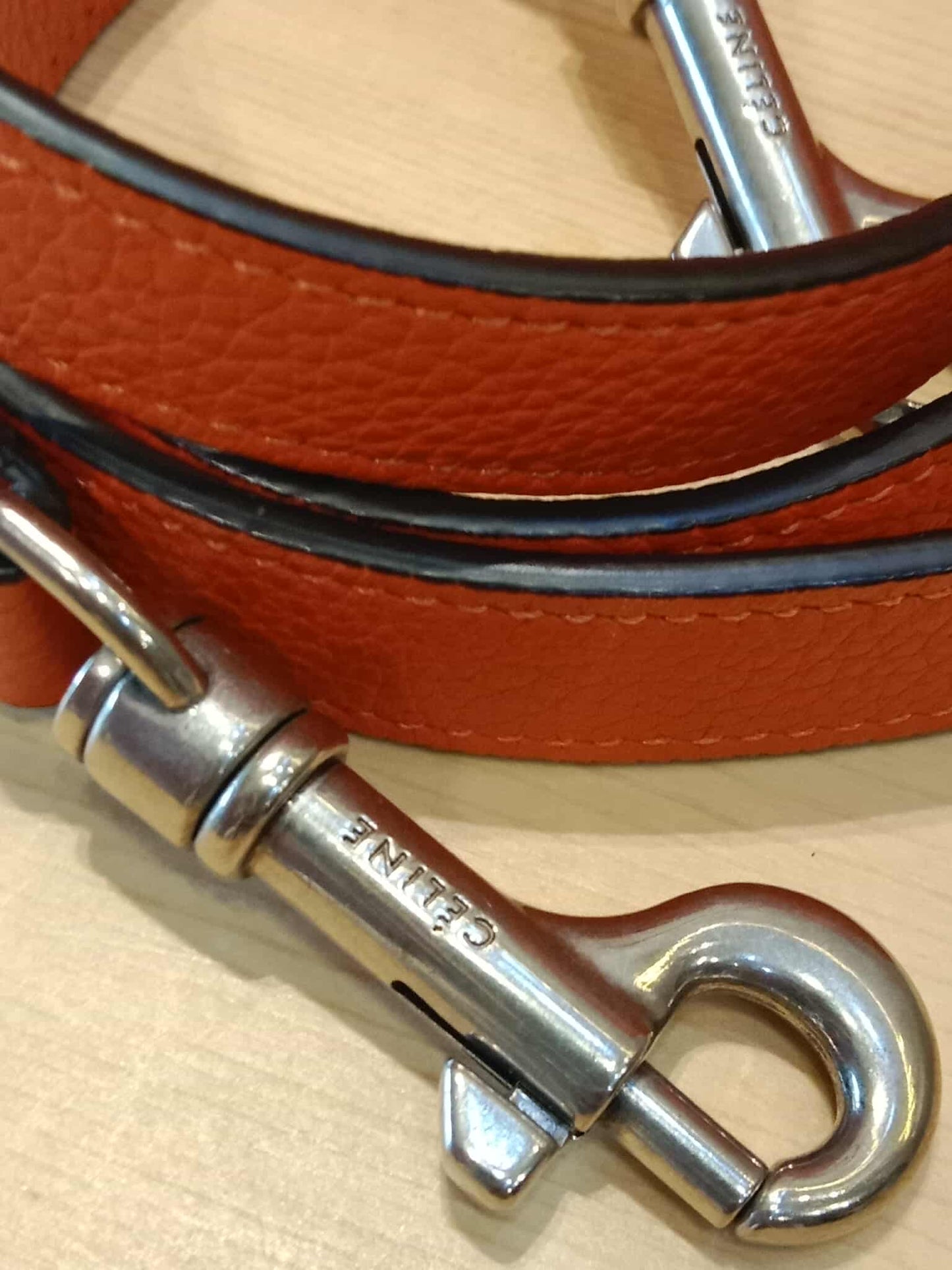 Celine Luggage Nano Red