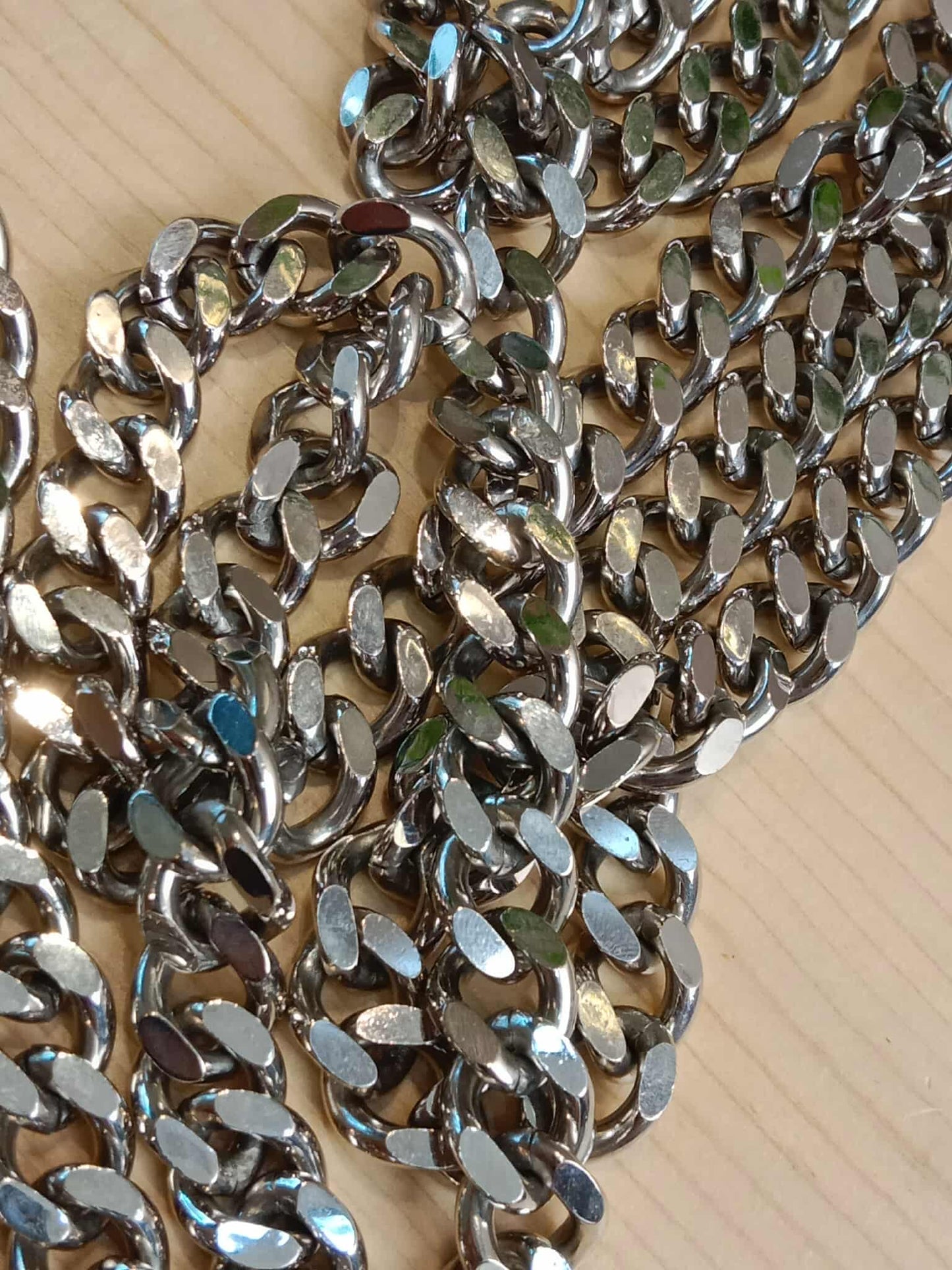 Dolce & Gabbana Silver Chain Belt