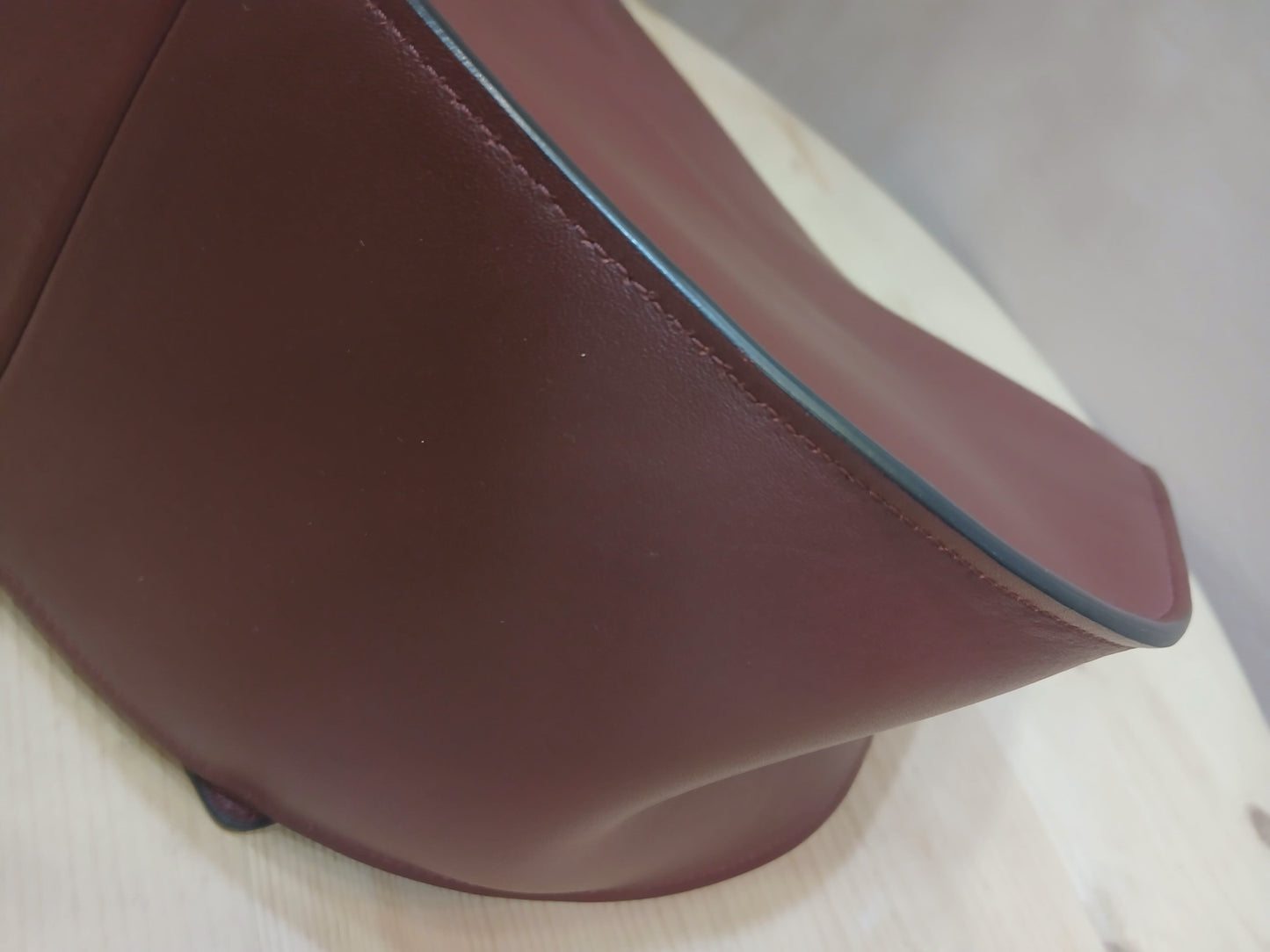Celine Pameloto Hobo Bag Burgundy