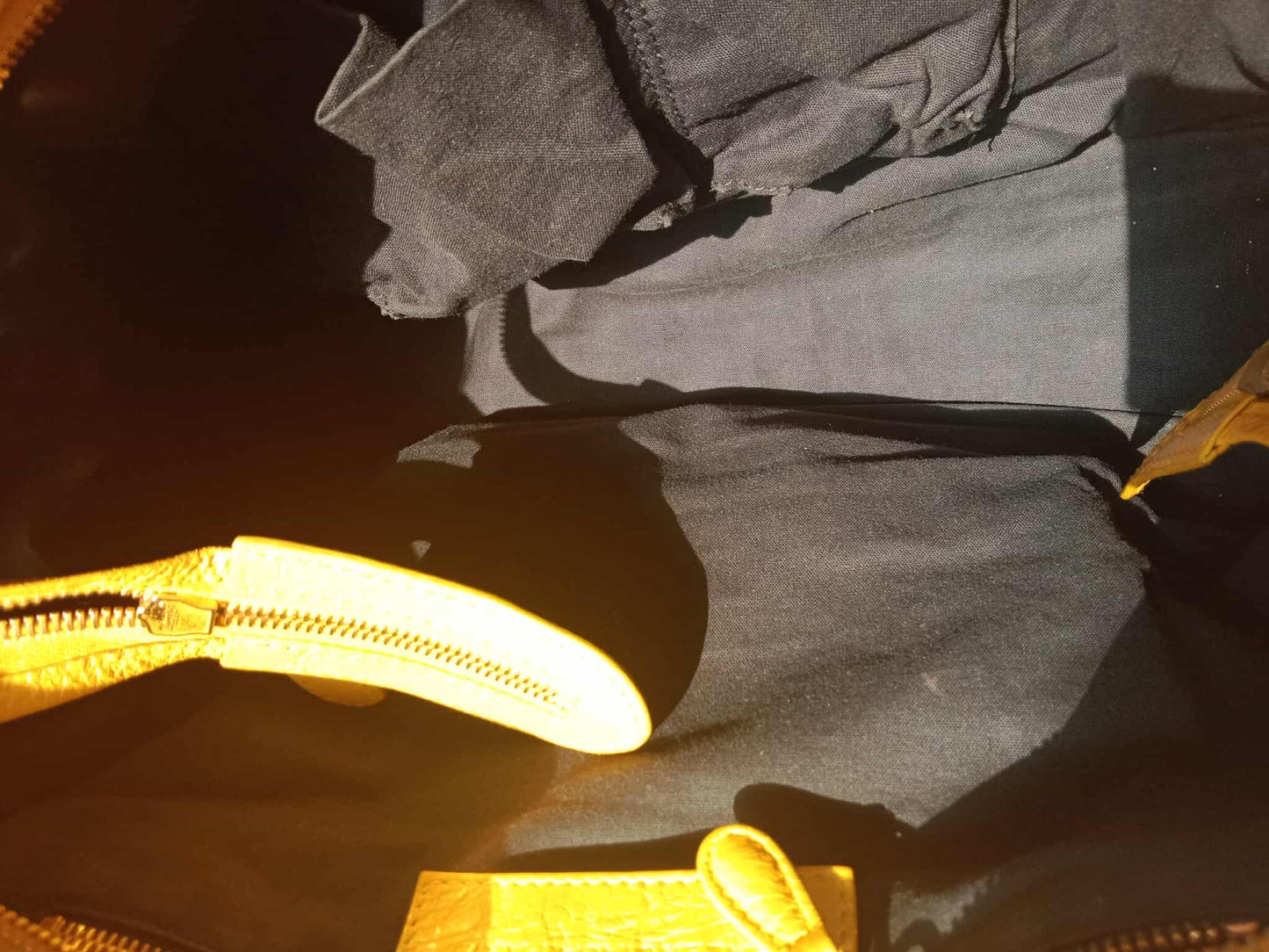 Balenciaga City Bag Yellow Mangue