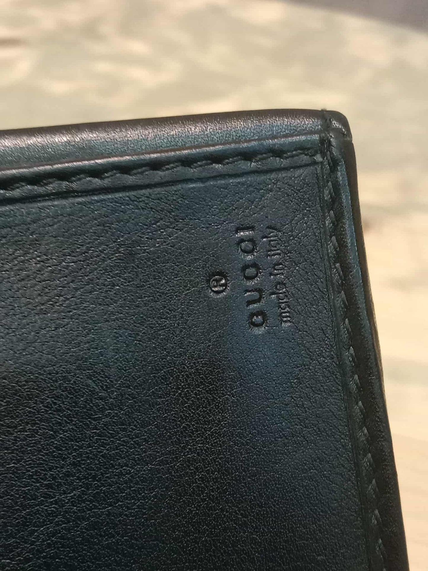 Gucci GG Marmont French Continental Wallet Black