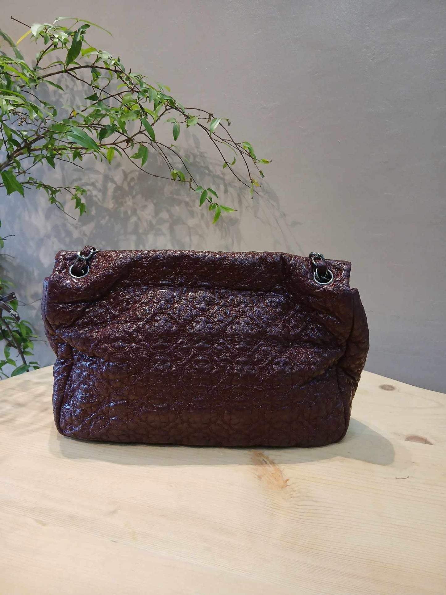 Chanel Rock in Moscow Classic Flap Burgundy Series 12