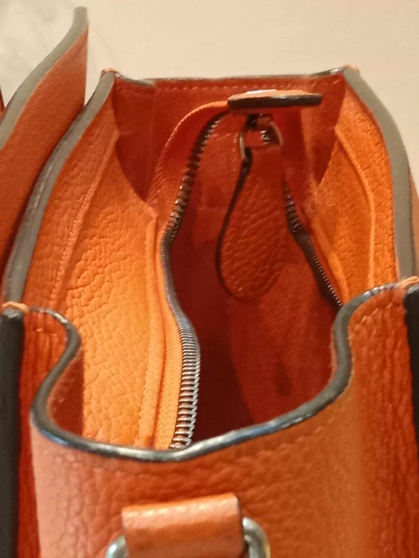 Celine Luggage Nano Red