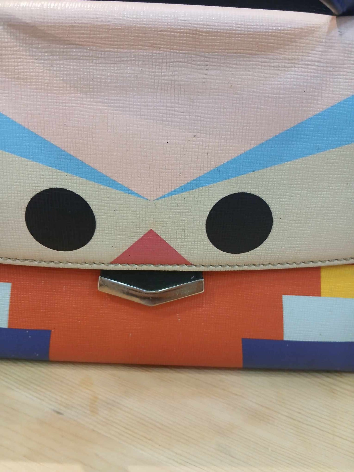 Fendi Demi Jour Bird Leather Bag