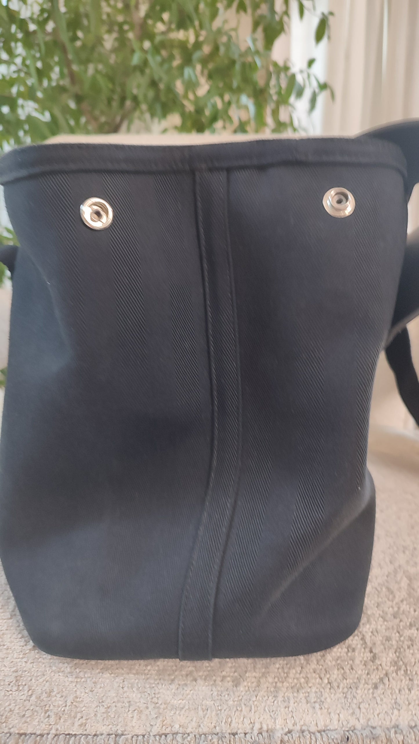 Hermes Valparaiso MM Black Bag