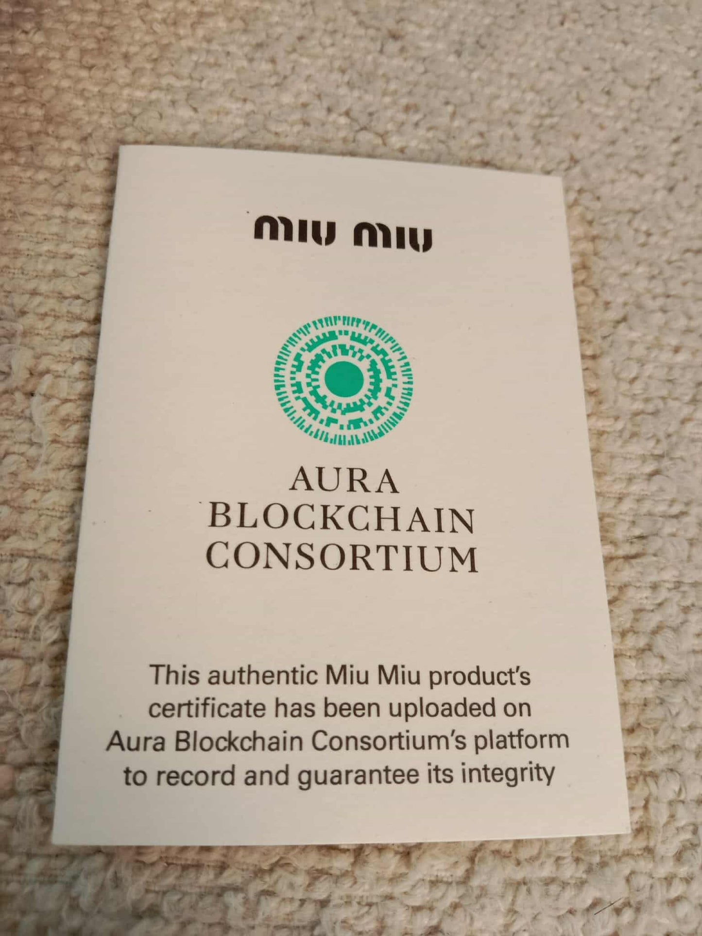 Miu Miu Ivy Tote Tan Medium