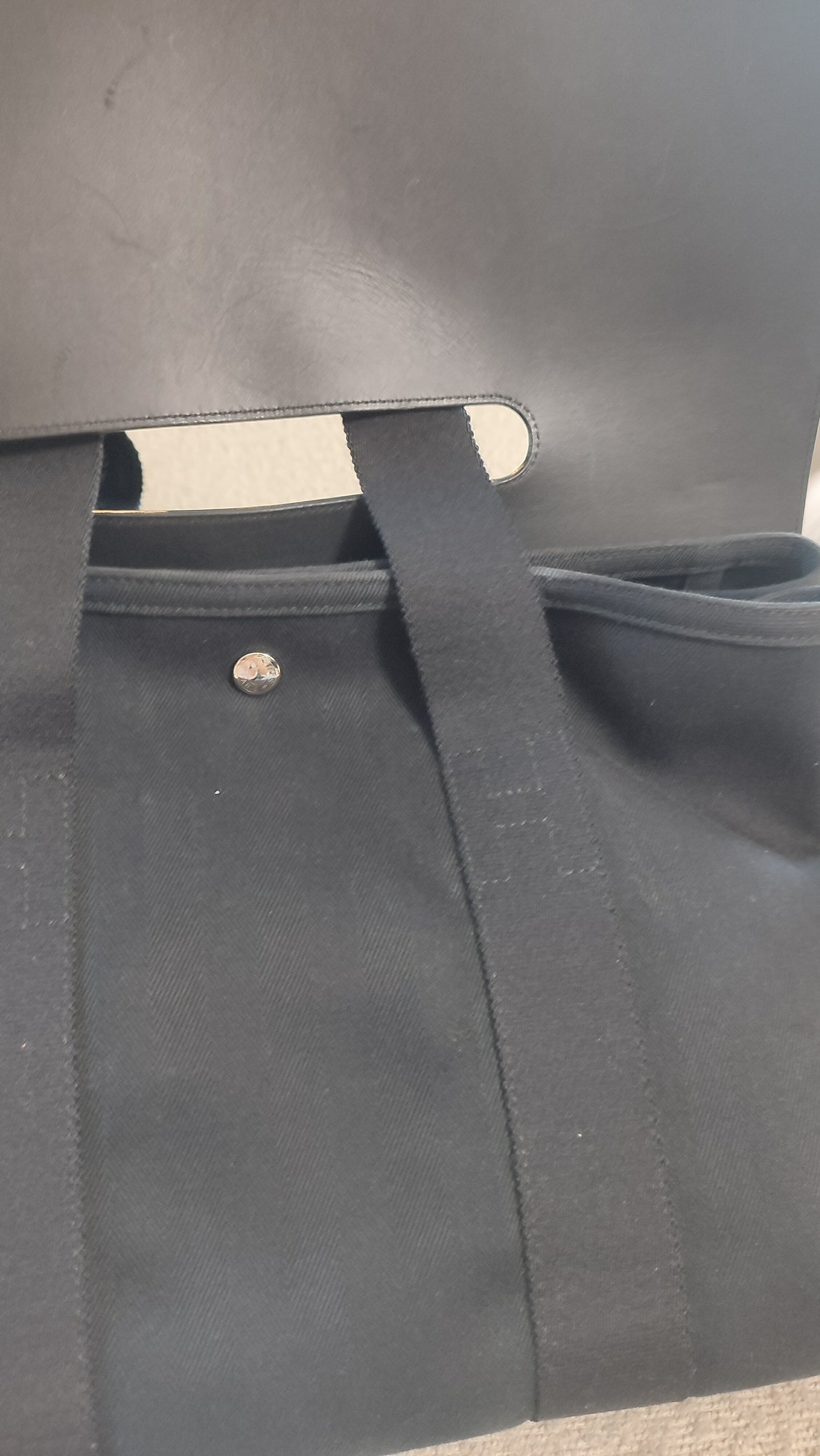 Hermes Valparaiso MM Black Bag