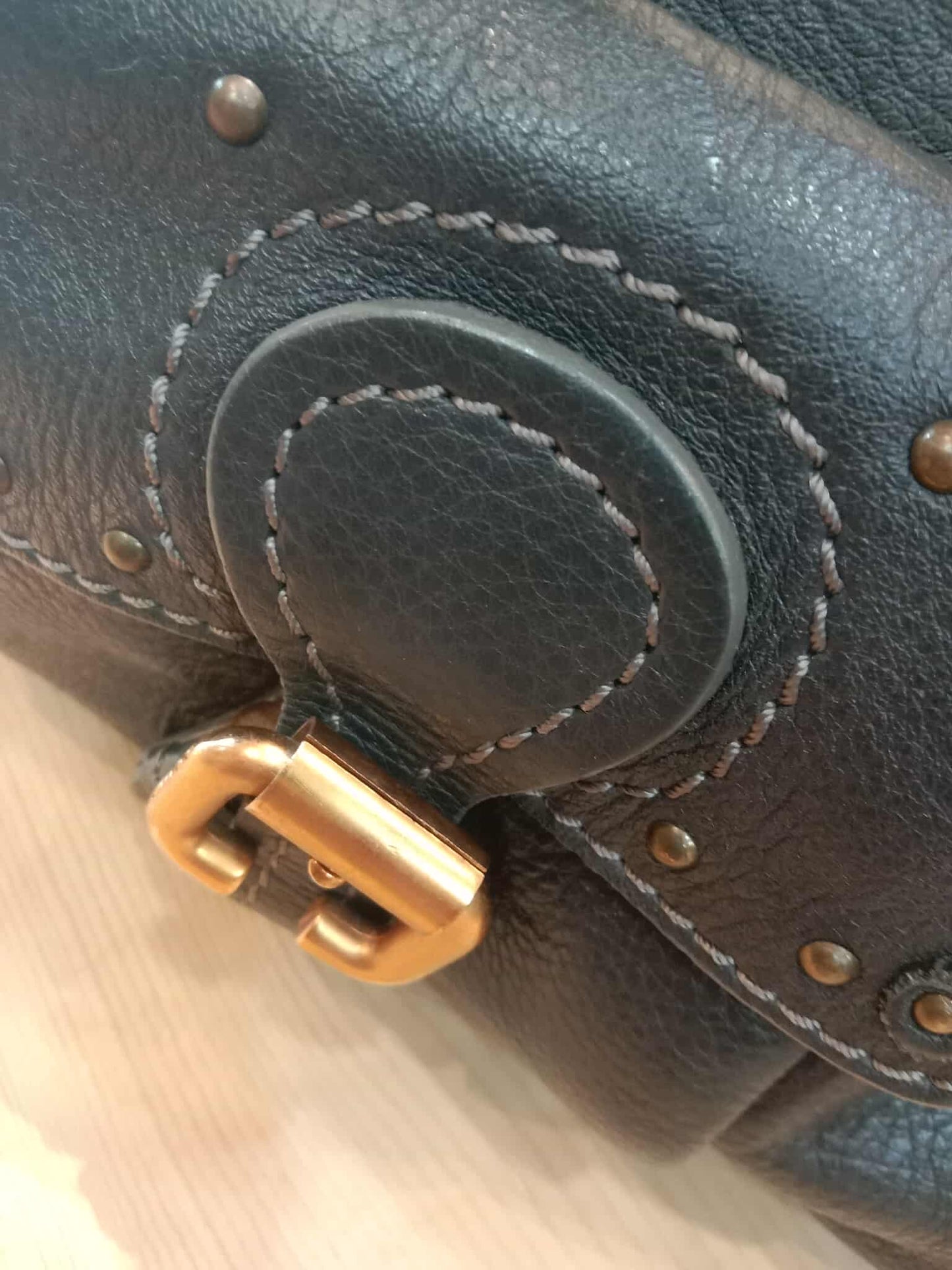 Chloe Paddington Leather Handbag Black