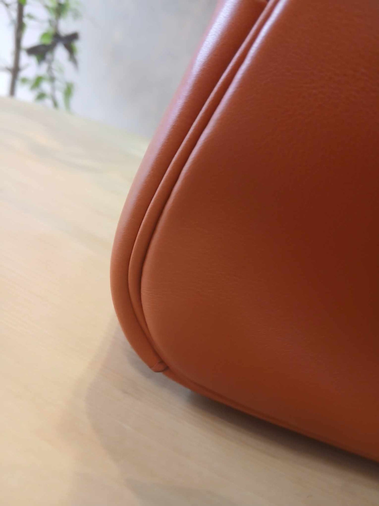 Hermes Mini Lindy Bi-Color Orange Stamp Z 2021