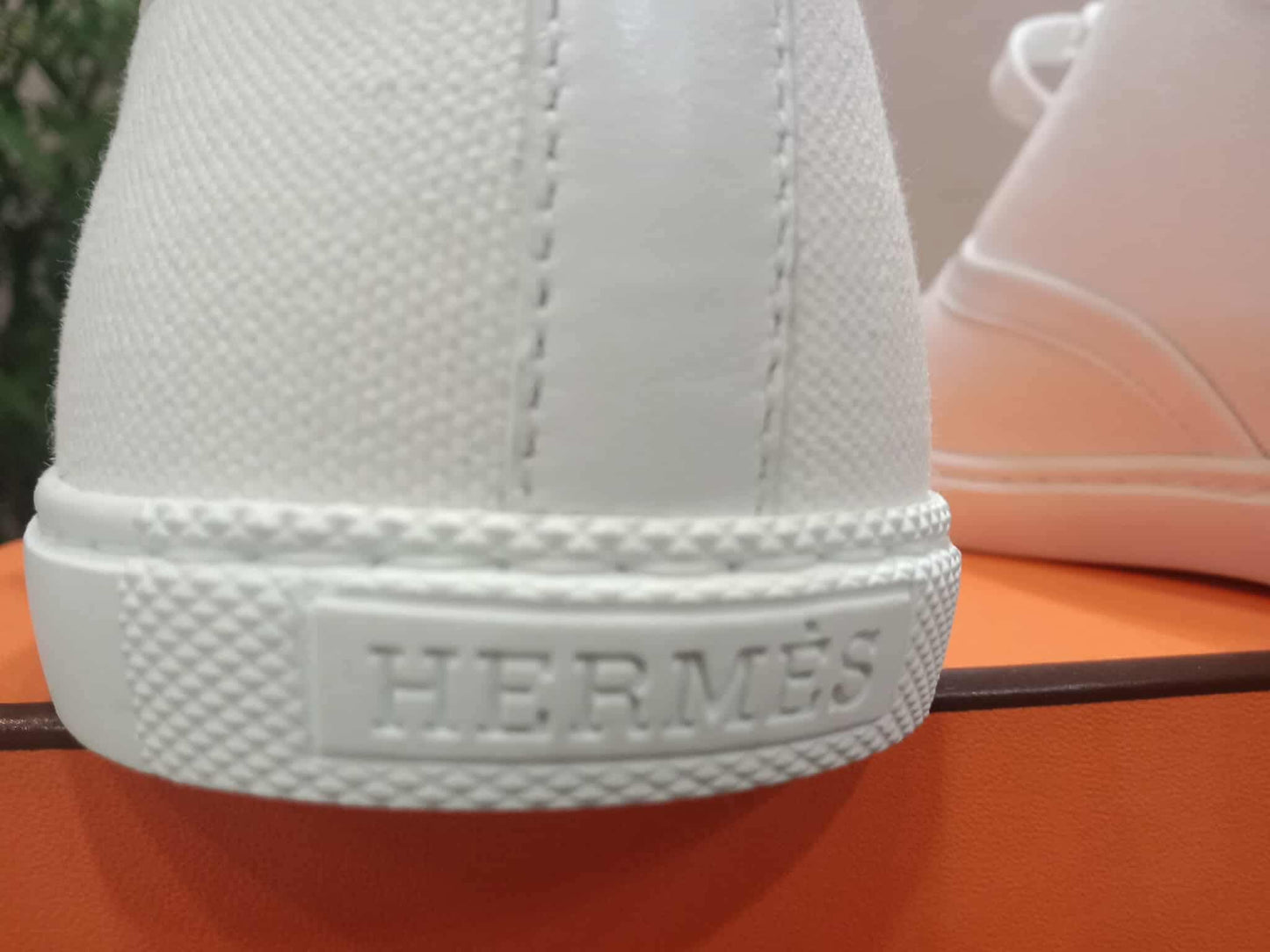 Hermes Innocent Sneakers Blanc Size 37.5
