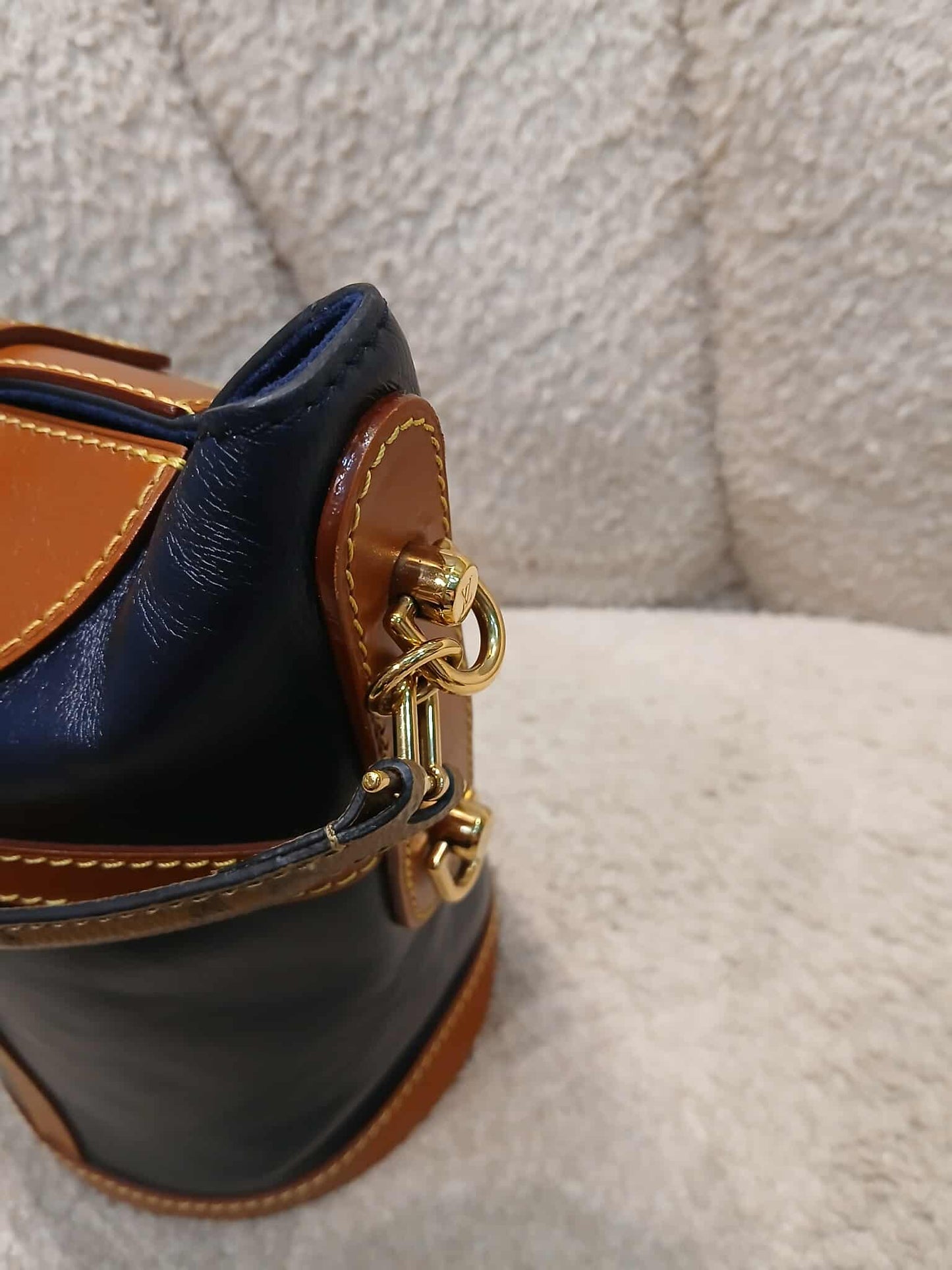 Louis Vuitton Duffle Bag Navy Skipper Blue Monogram