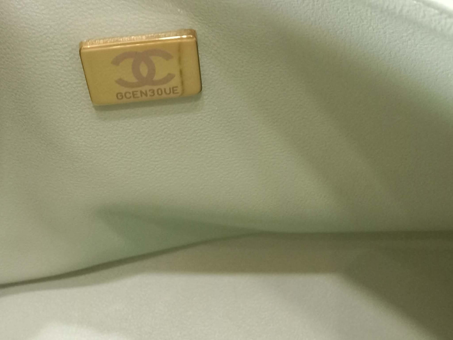 Chanel 24C Timeless Classic Double Flap Caviar Green Caviar Microchipped
