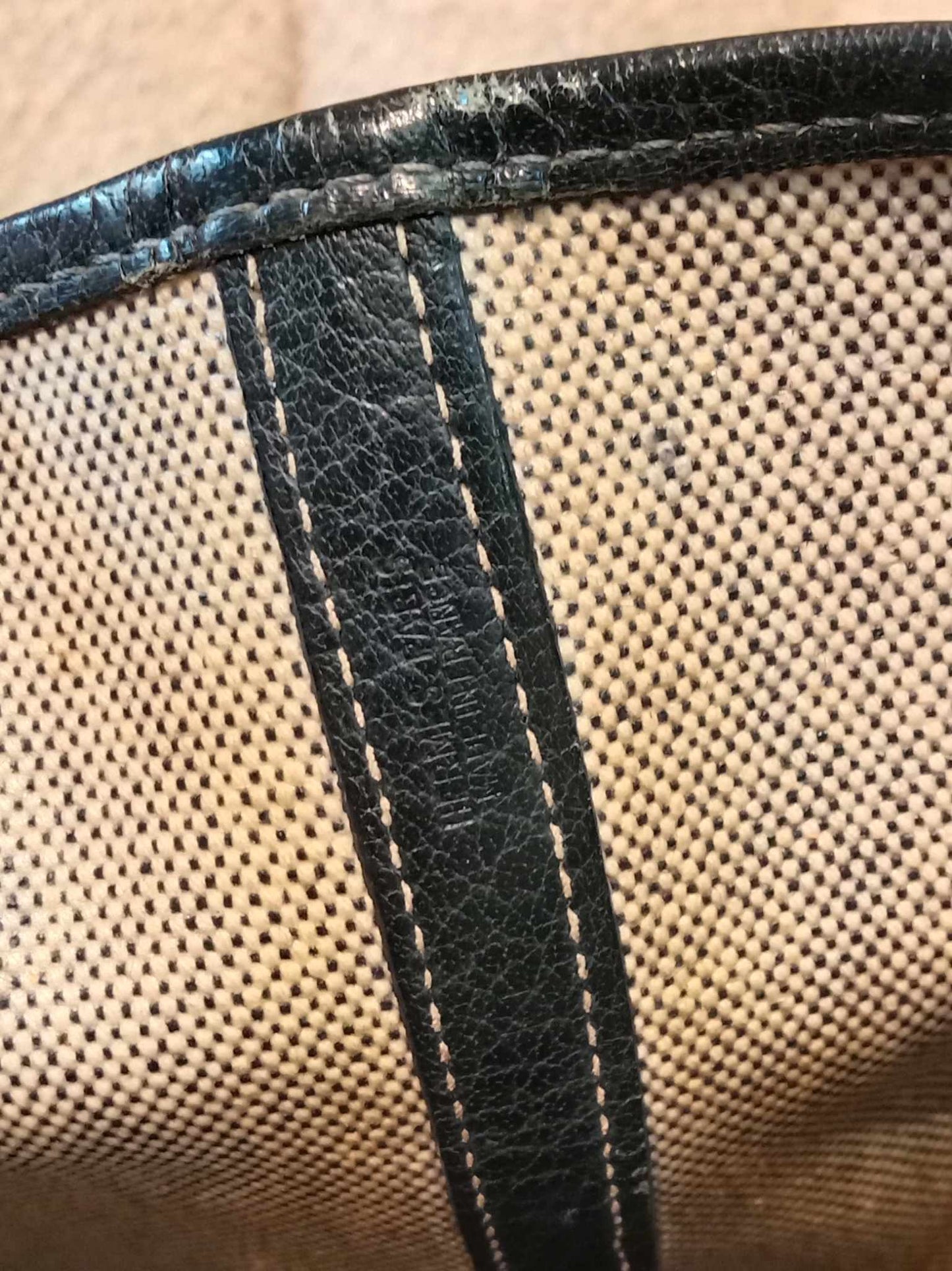 Hermes GPT 36 Canvas Beige/Brown Stamp F Square 2002